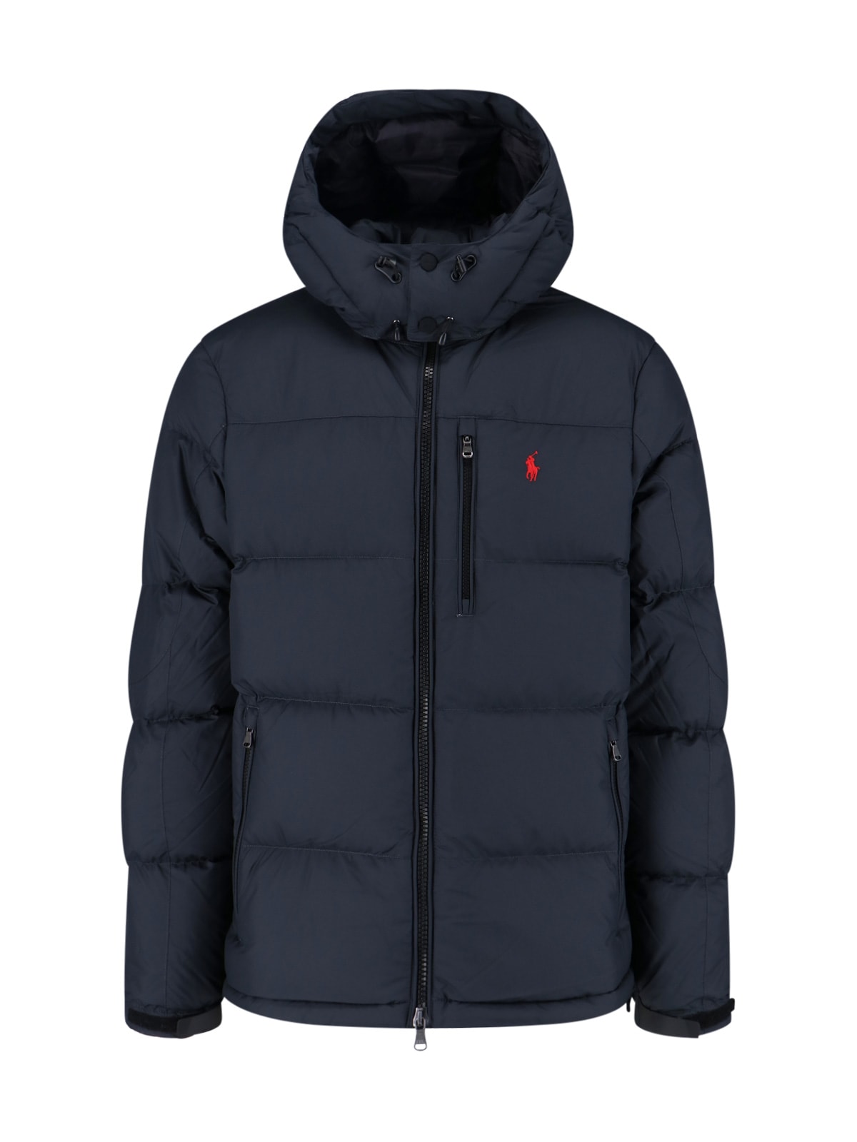 Polo Ralph Lauren Quilted Blue Bomber Jacket In Blue