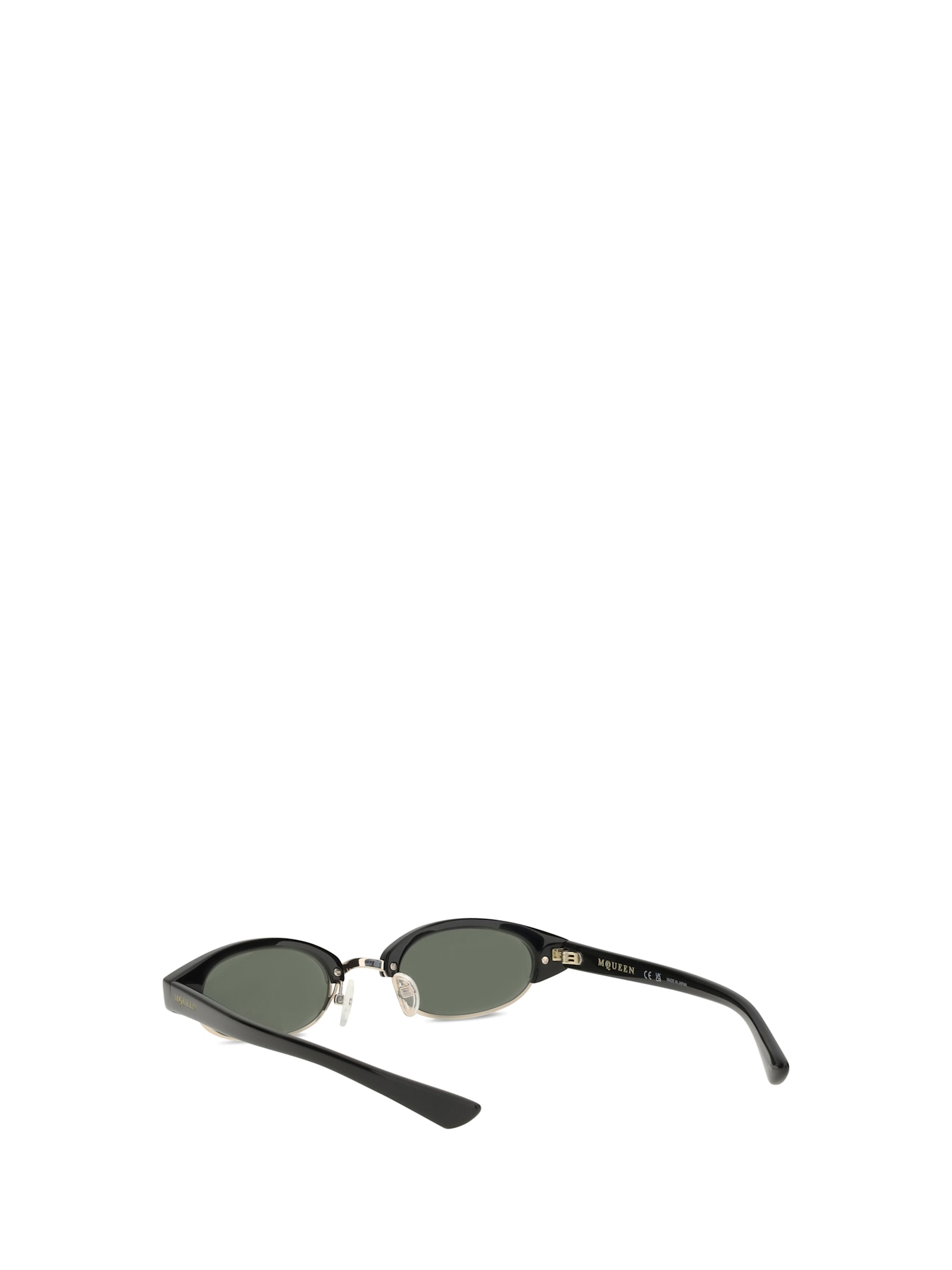 Alexander Mcqueen Women Ellipse Sunglasses In Green