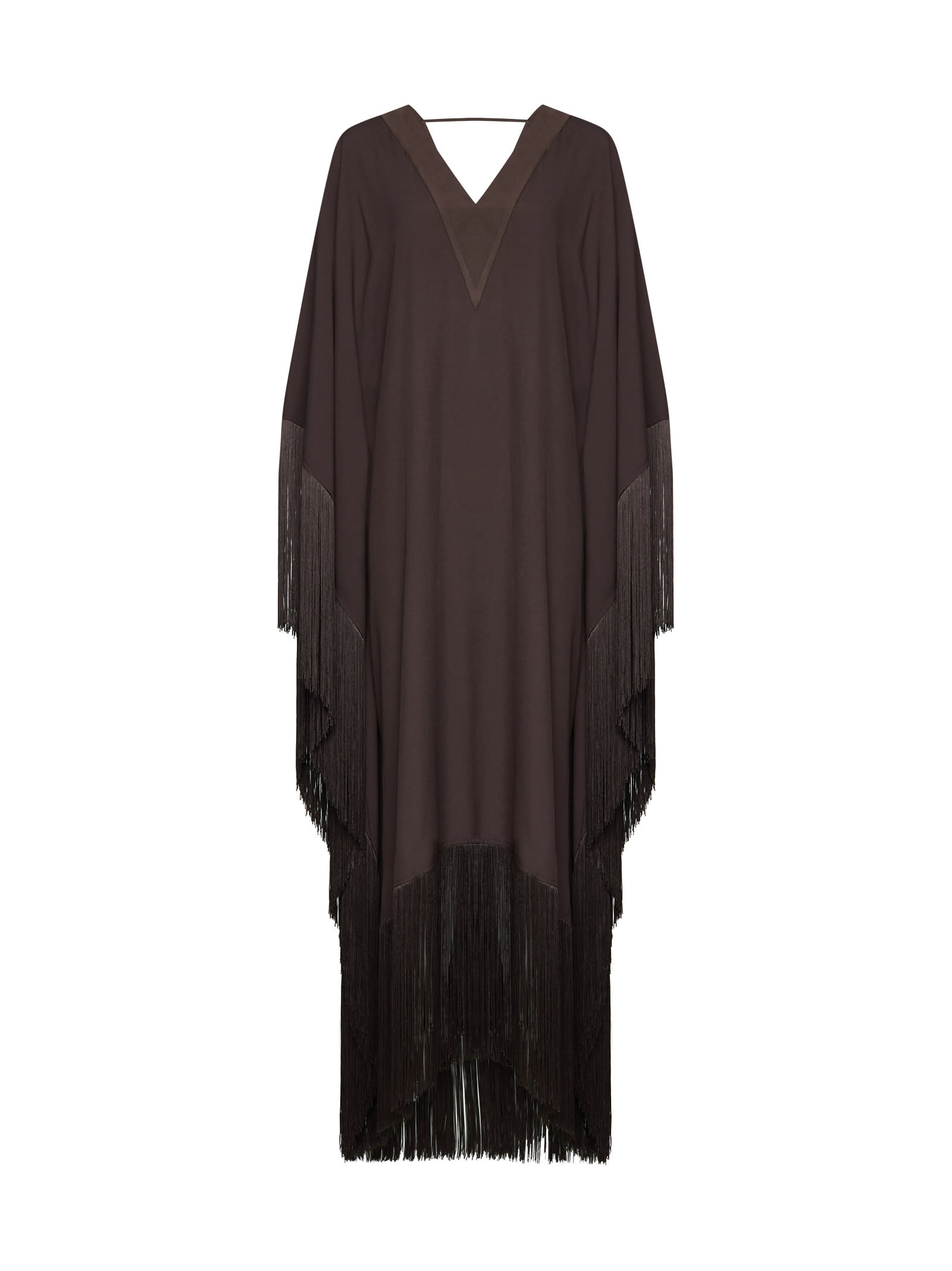 Shop Taller Marmo Dress In Brown