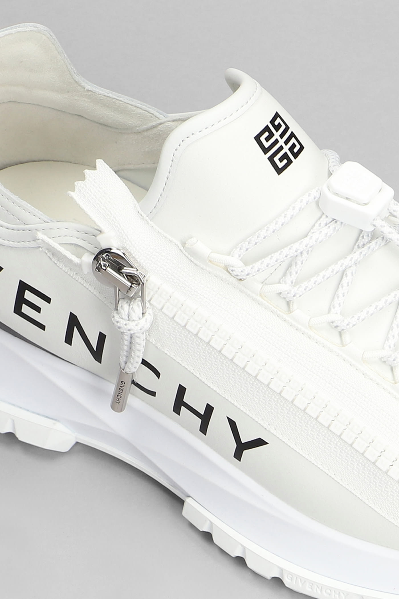Shop Givenchy Spectre Sneakers In White Leather