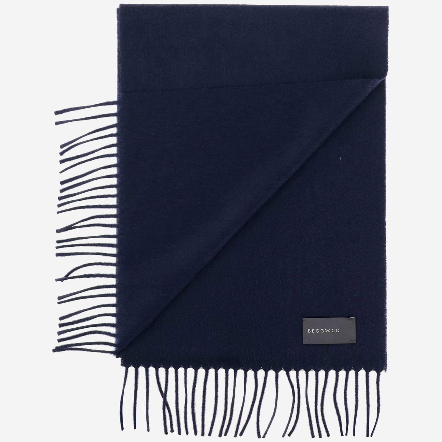 Shop Alex Begg Cashmere Scarf In Blue