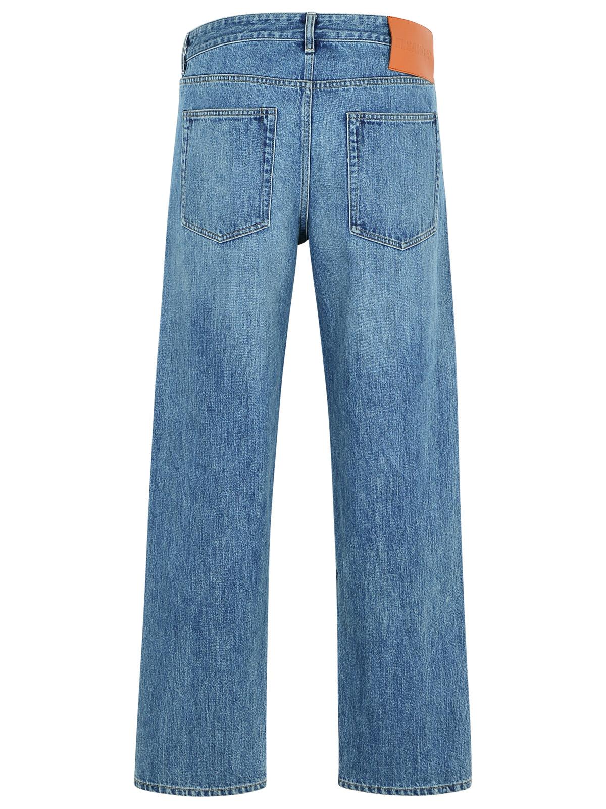 Shop Jil Sander Blue Denim Jeans