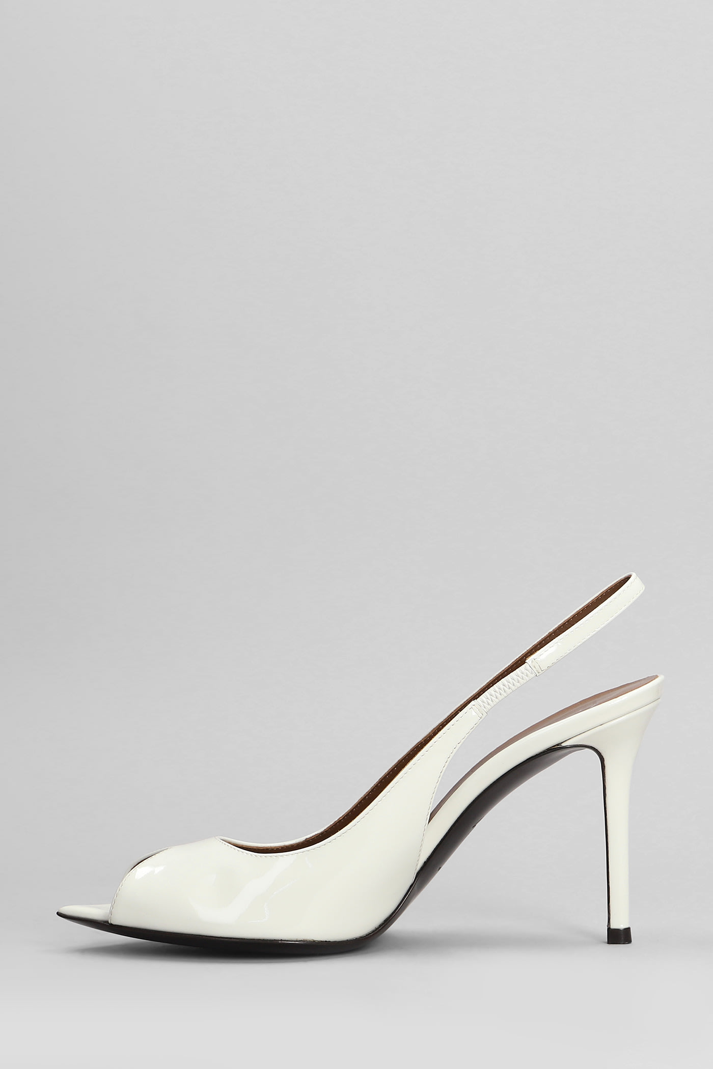 Giuseppe Zanotti Intriigo Open Toe 90 In White