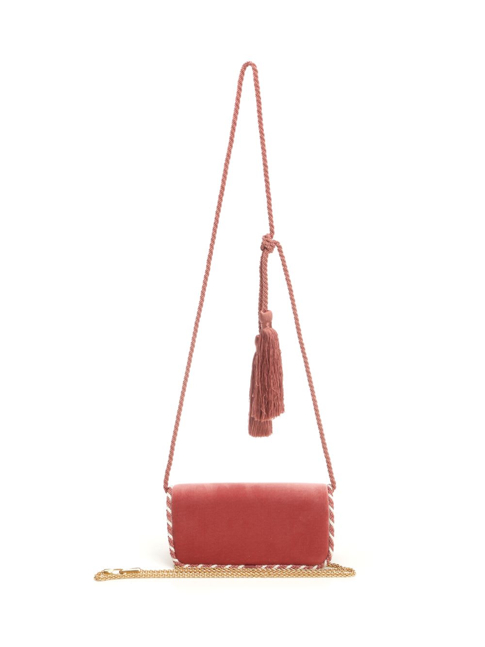 Valentino Locò Mini Velvet Clutch