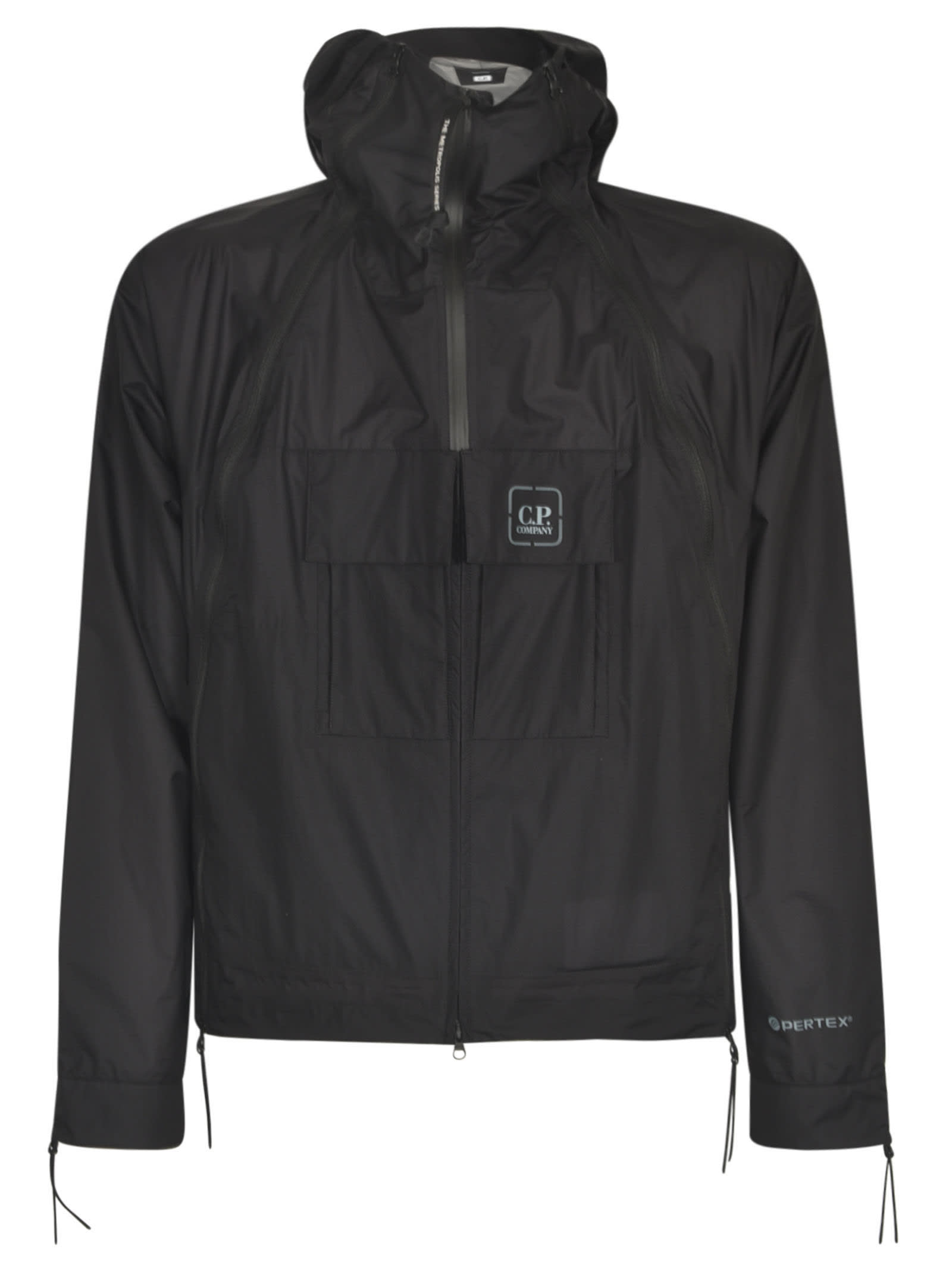 C.p. Company Metropolis Series Pertex Jacket In Black