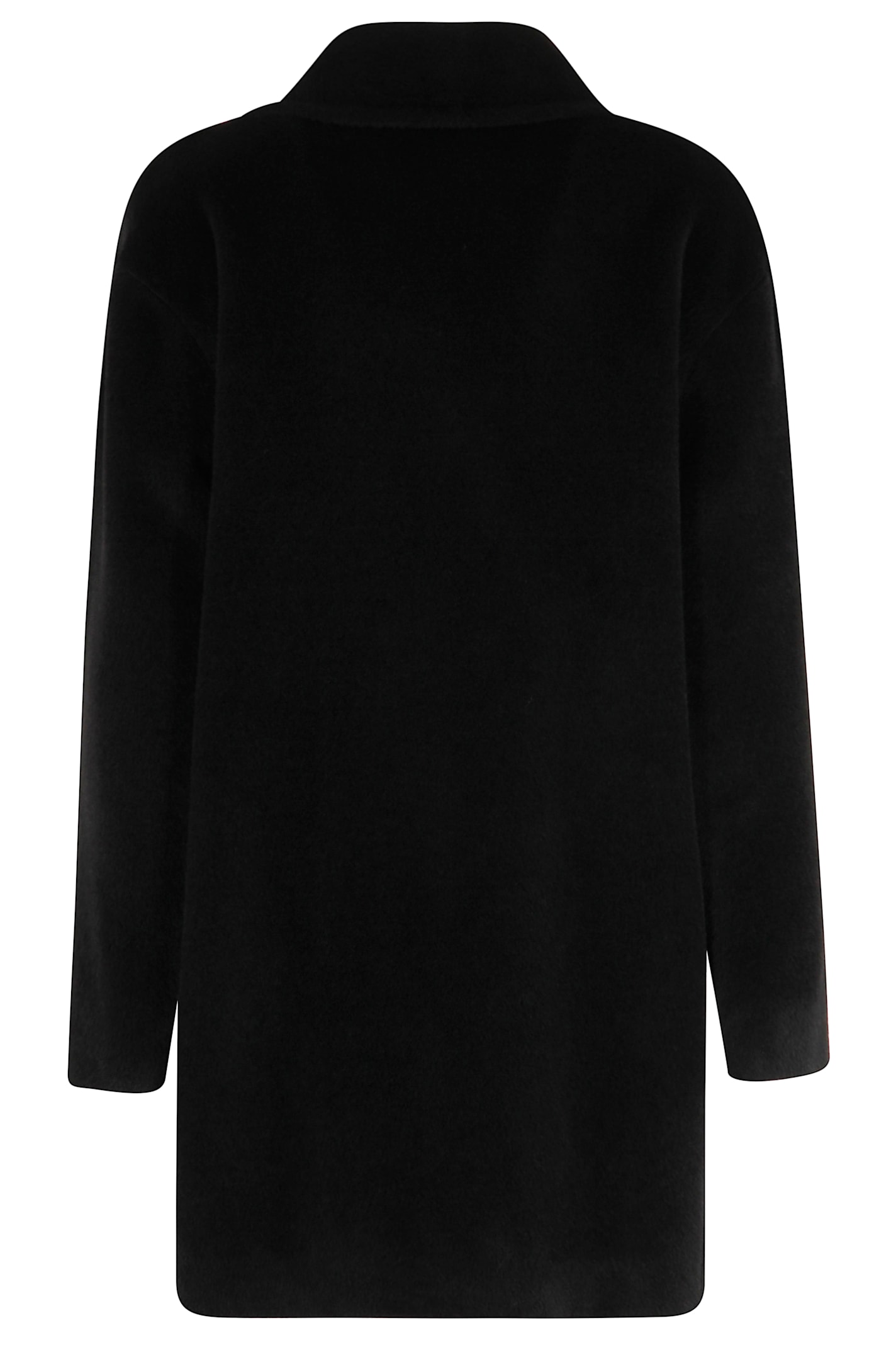 Tagliatore Astrid Over-fit Double-breasted Alpaca Coat In Black