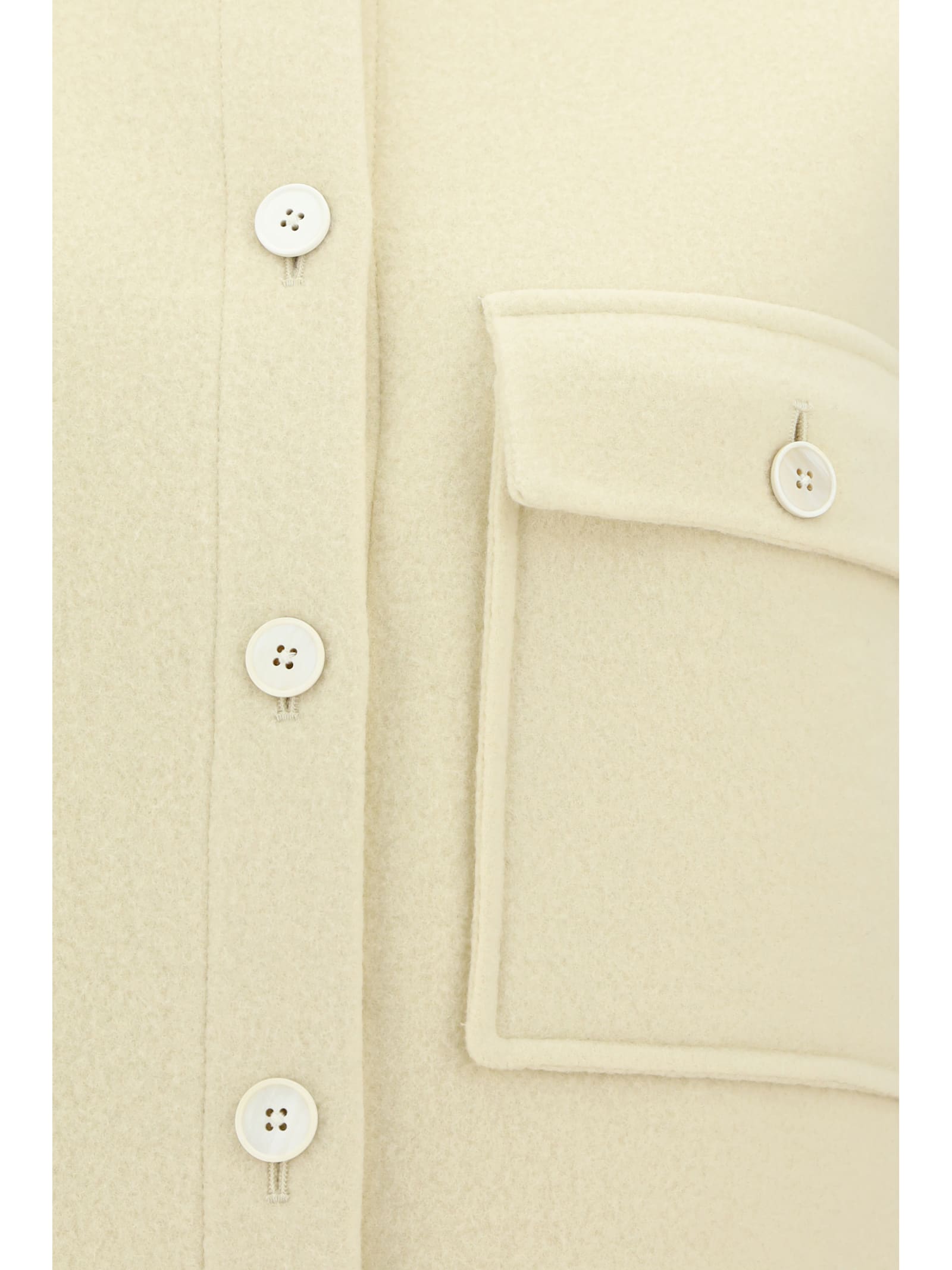 Shop Jil Sander Jacket In Pearl