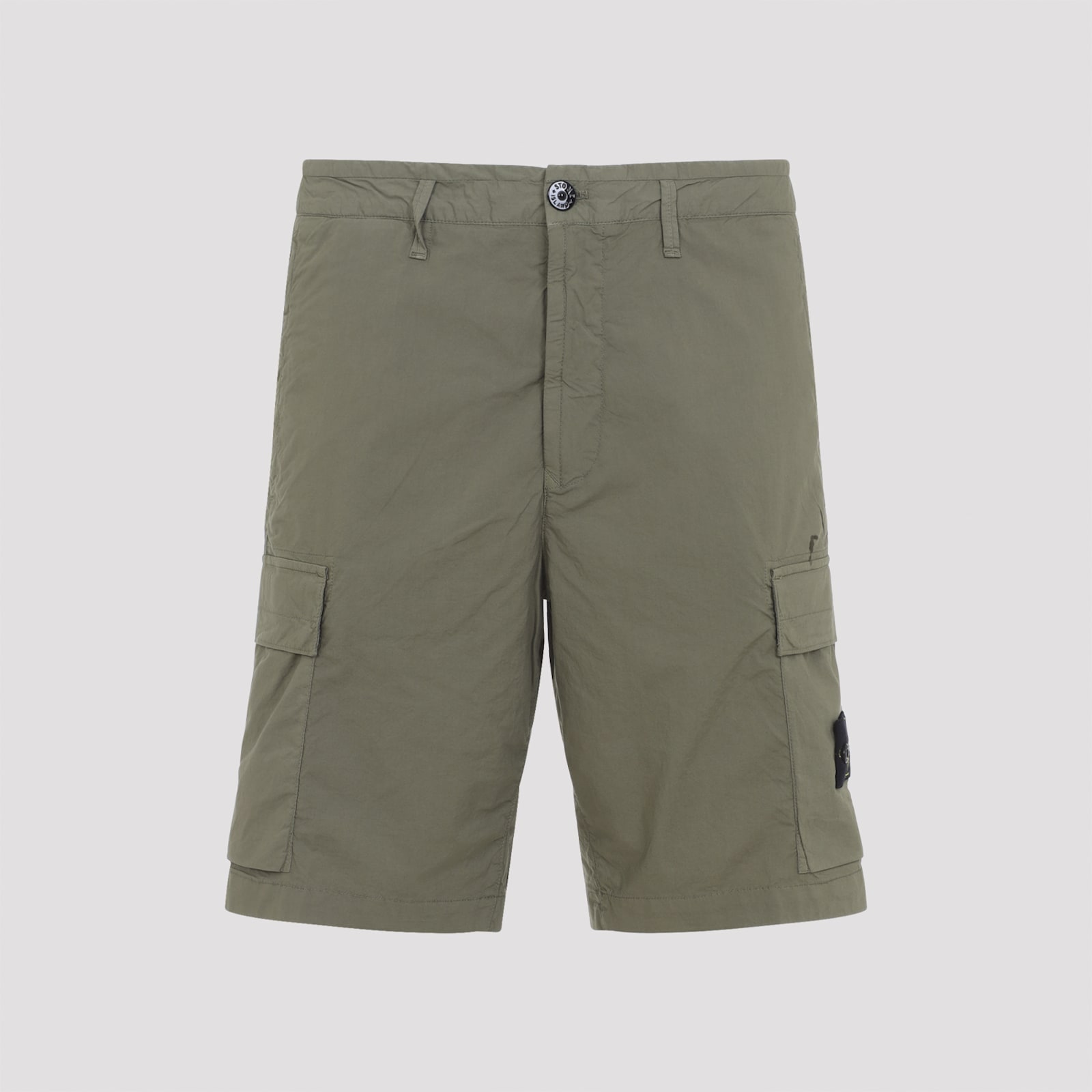 Maison Kitsuné Red Cotton Shorts