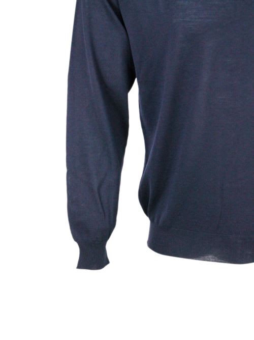 Filippo De Laurentiis Sweaters In Blue
