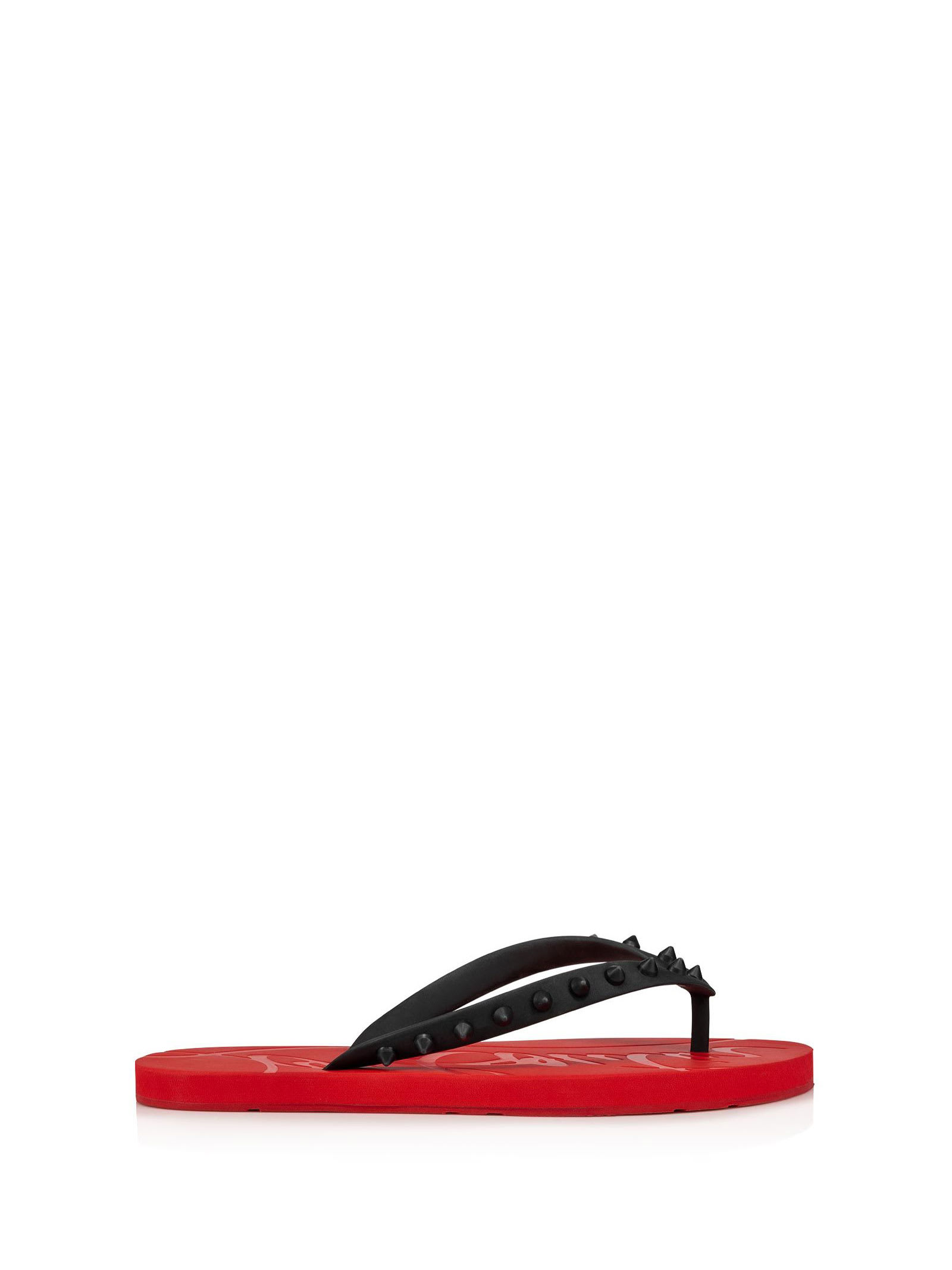 Christian Louboutin Flip Flop With Studs