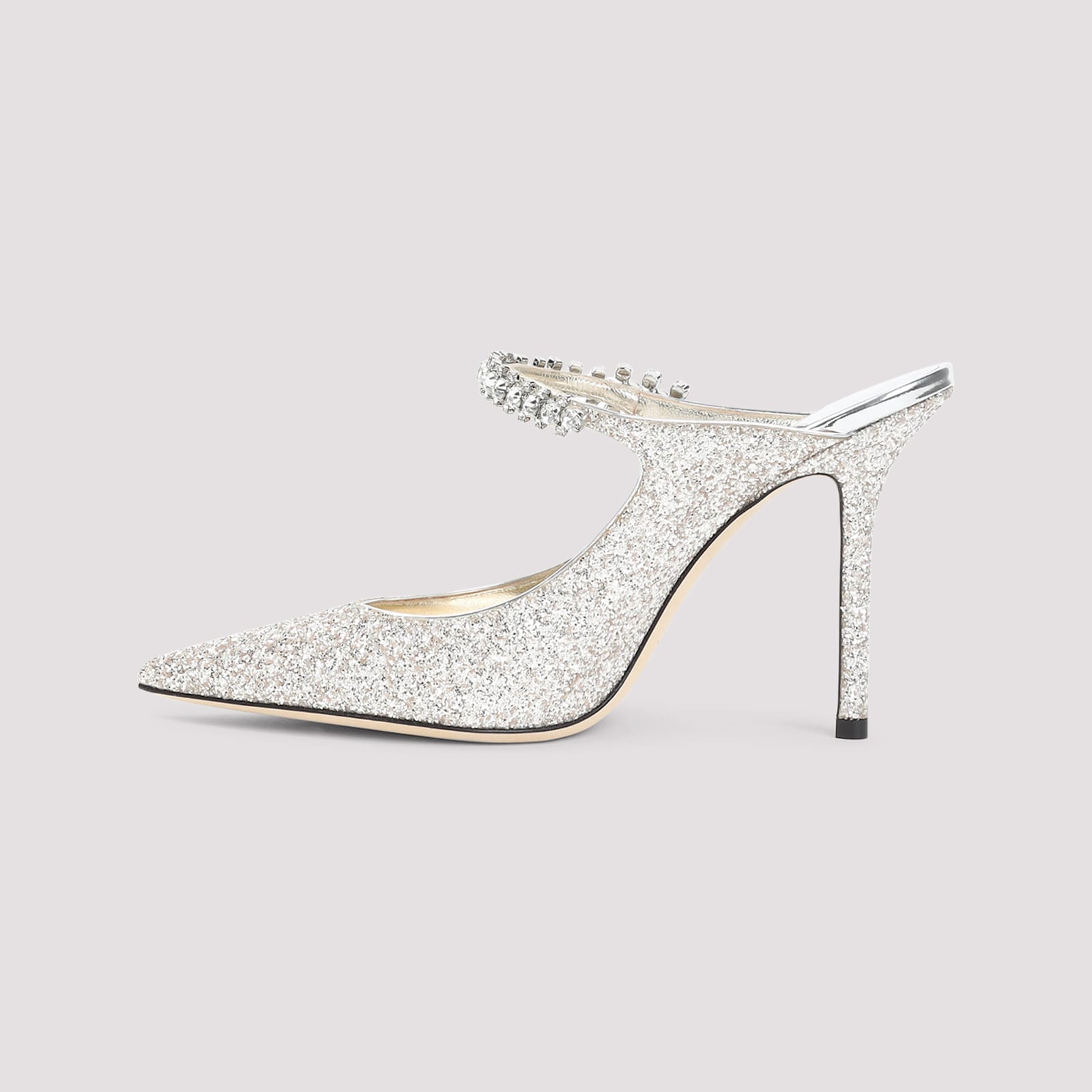 Shop Jimmy Choo Bing 100 Mules In Sand