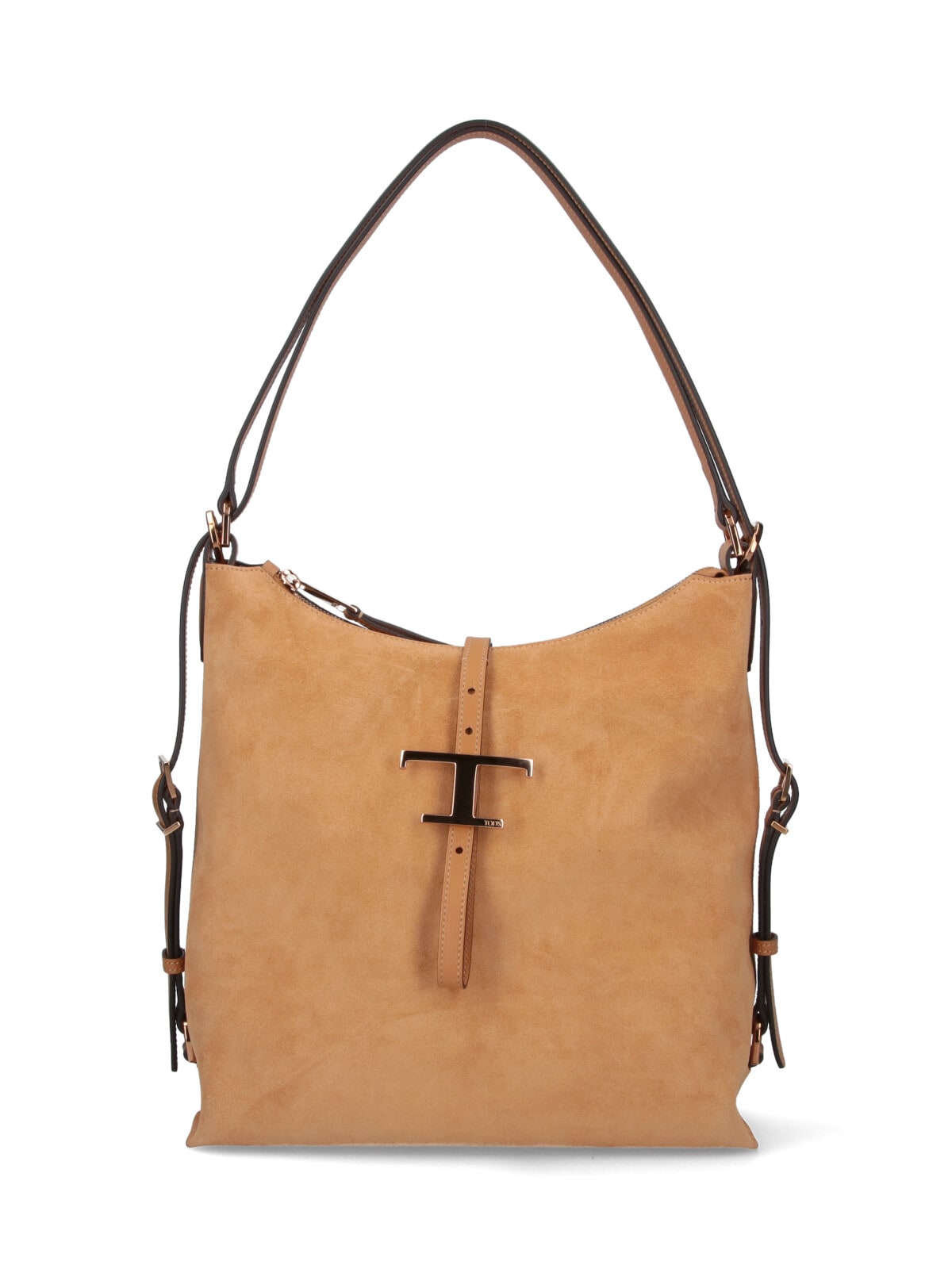 Tod's T-timeless Shoulder Bag In Brown