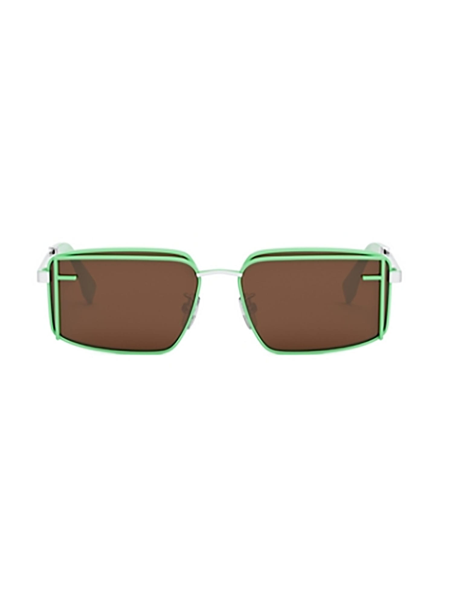 Shop Fendi Fe40102u Sunglasses In E