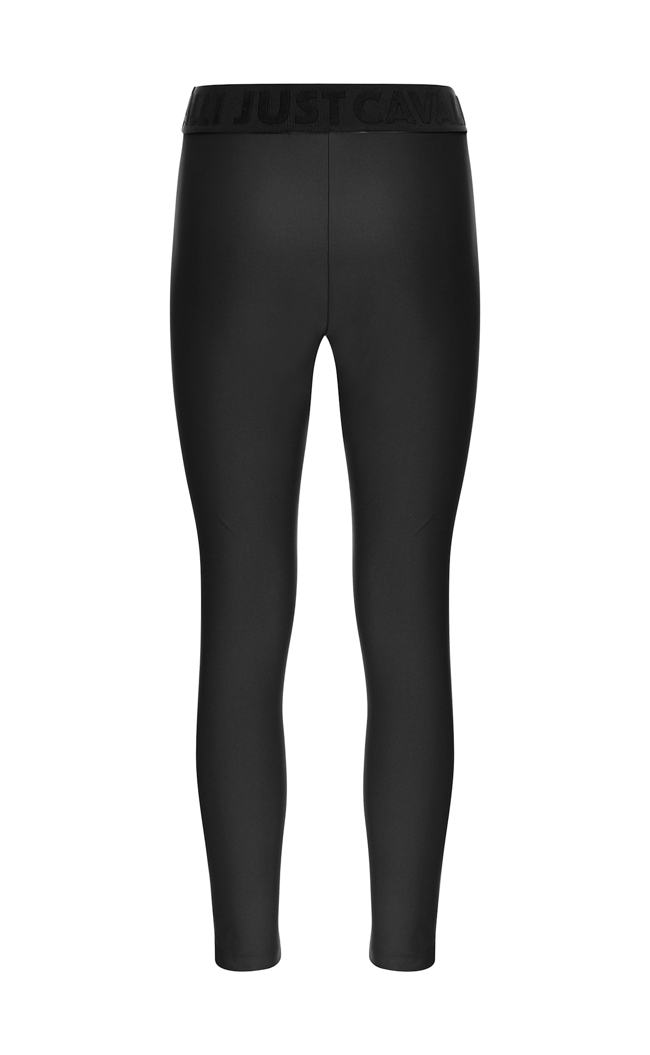 Shop Just Cavalli Leggings In Black