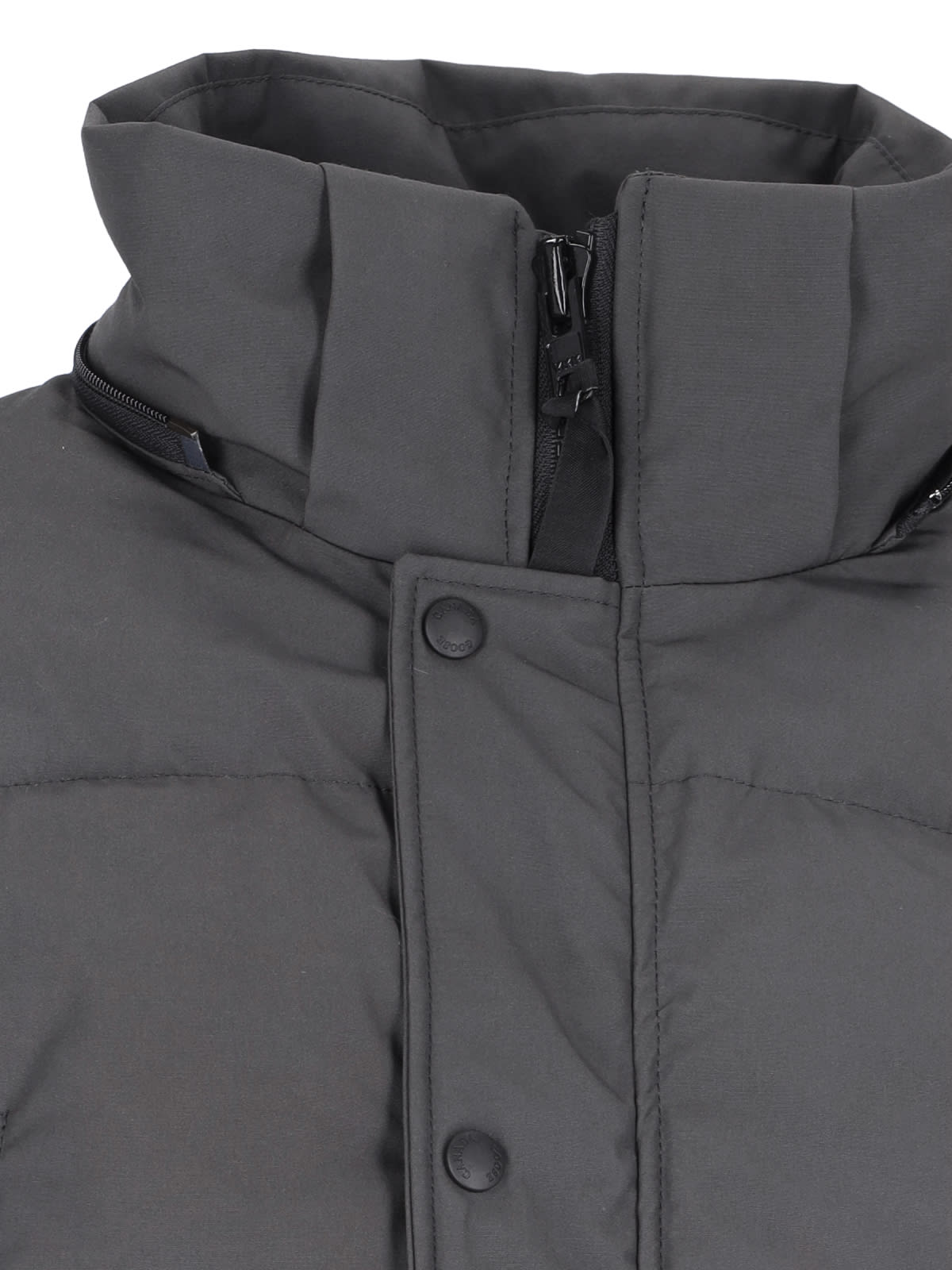 Shop Canada Goose Parka Wyndham In Graphite