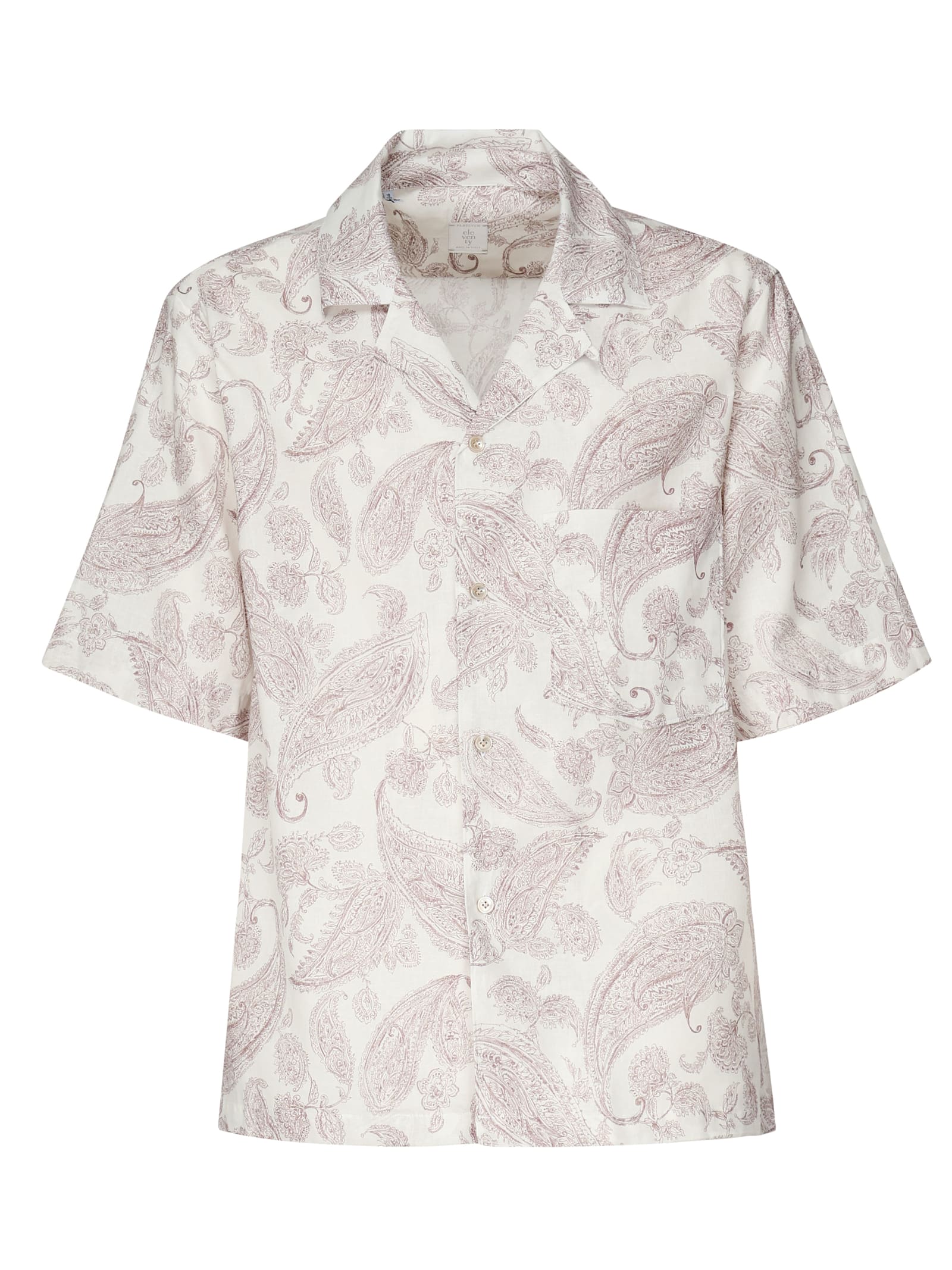 Shirt With Paisley Print