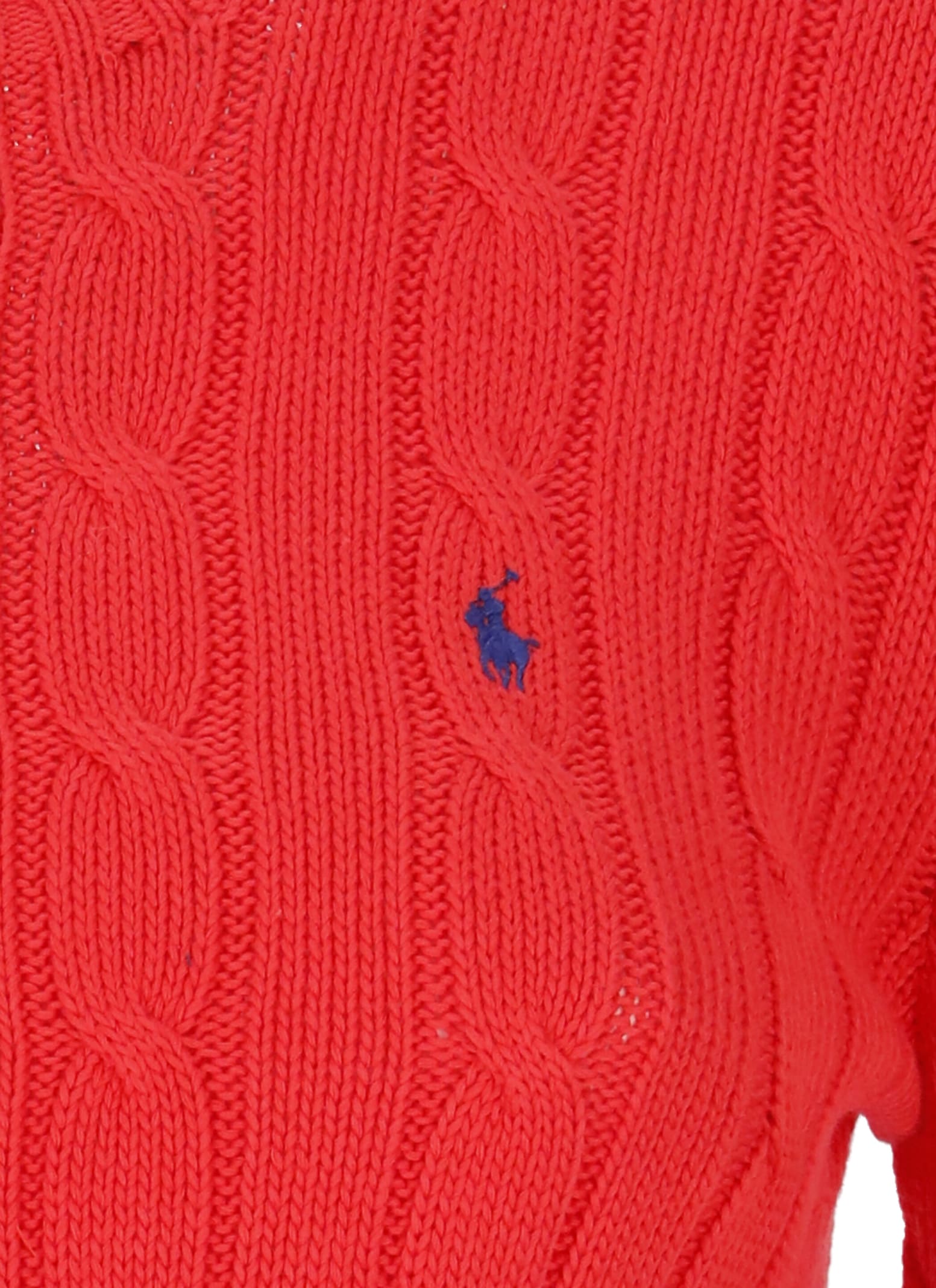 Shop Ralph Lauren Sweater With Pony In Red