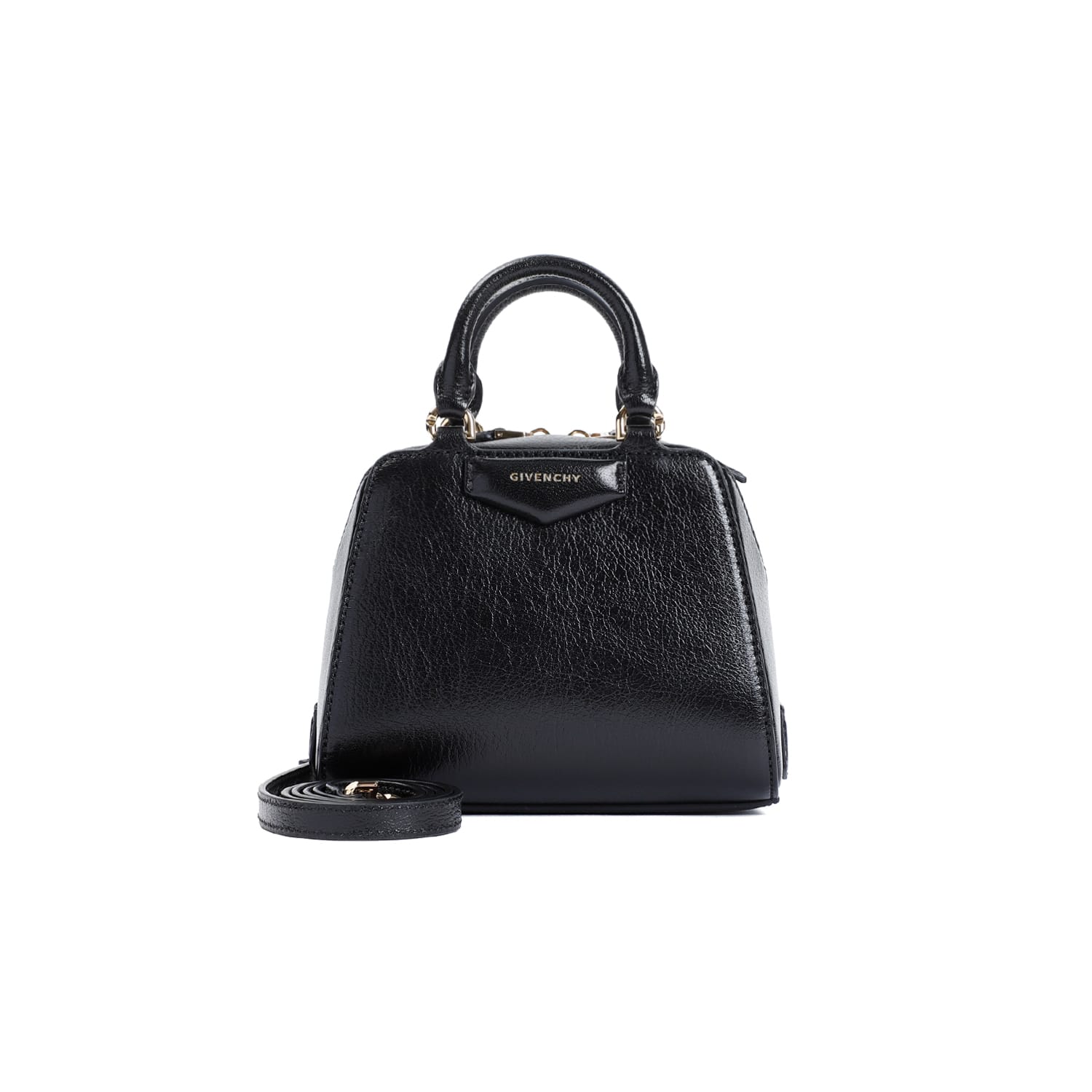 Shop Givenchy Top Handle Bag In Black