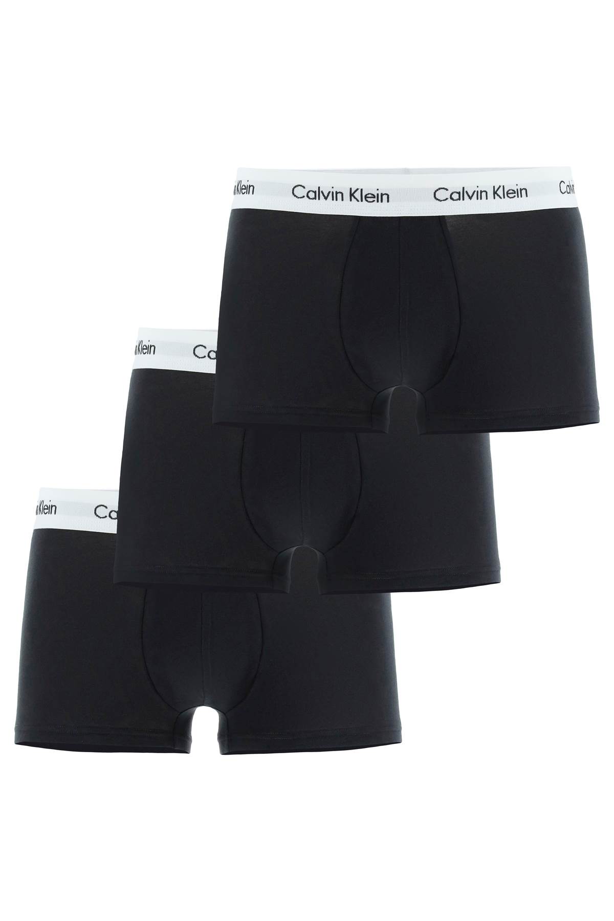 Calvin Klein Modern Air Active 3 Pack Long Boxer Briefs In Black (black)