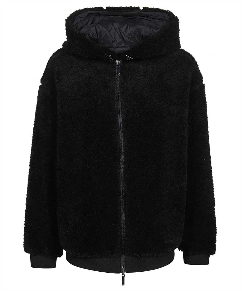 Emporio Armani Reversible Jacket In Black