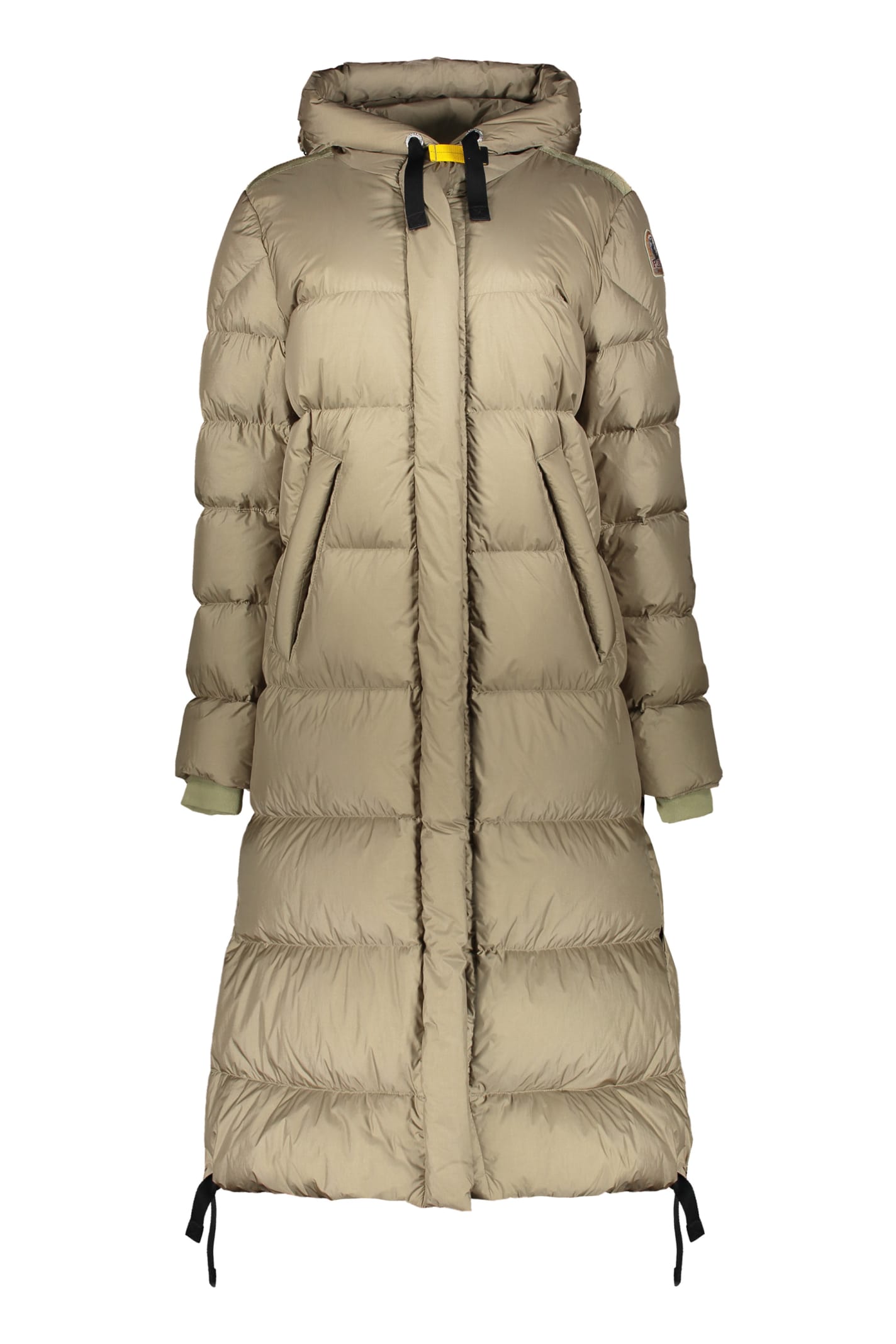 Parajumpers Mummy Long Hooded Down Jacket In Green