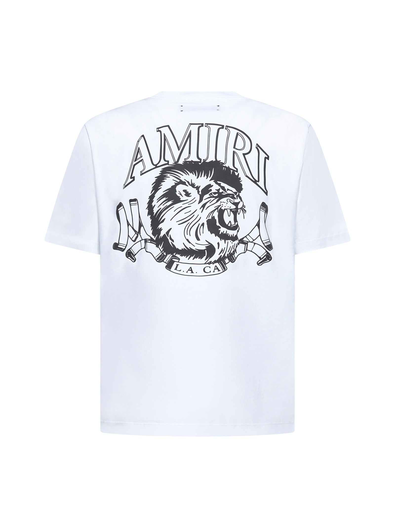 Shop Amiri T-shirt In White