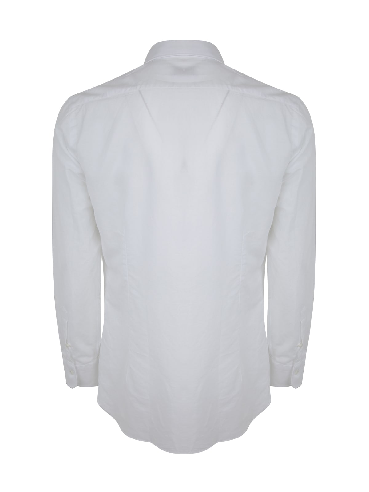 Shop Barba Napoli Cotton And Linen Shirt In White
