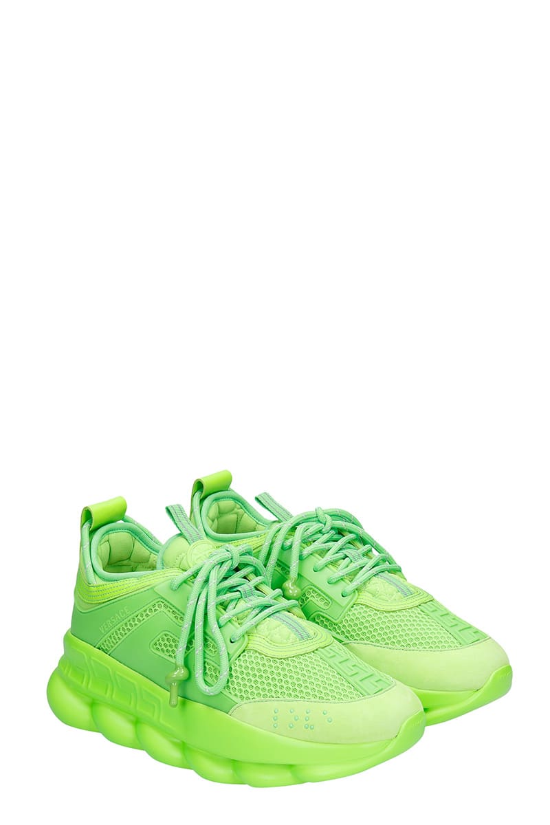 green versace sneakers