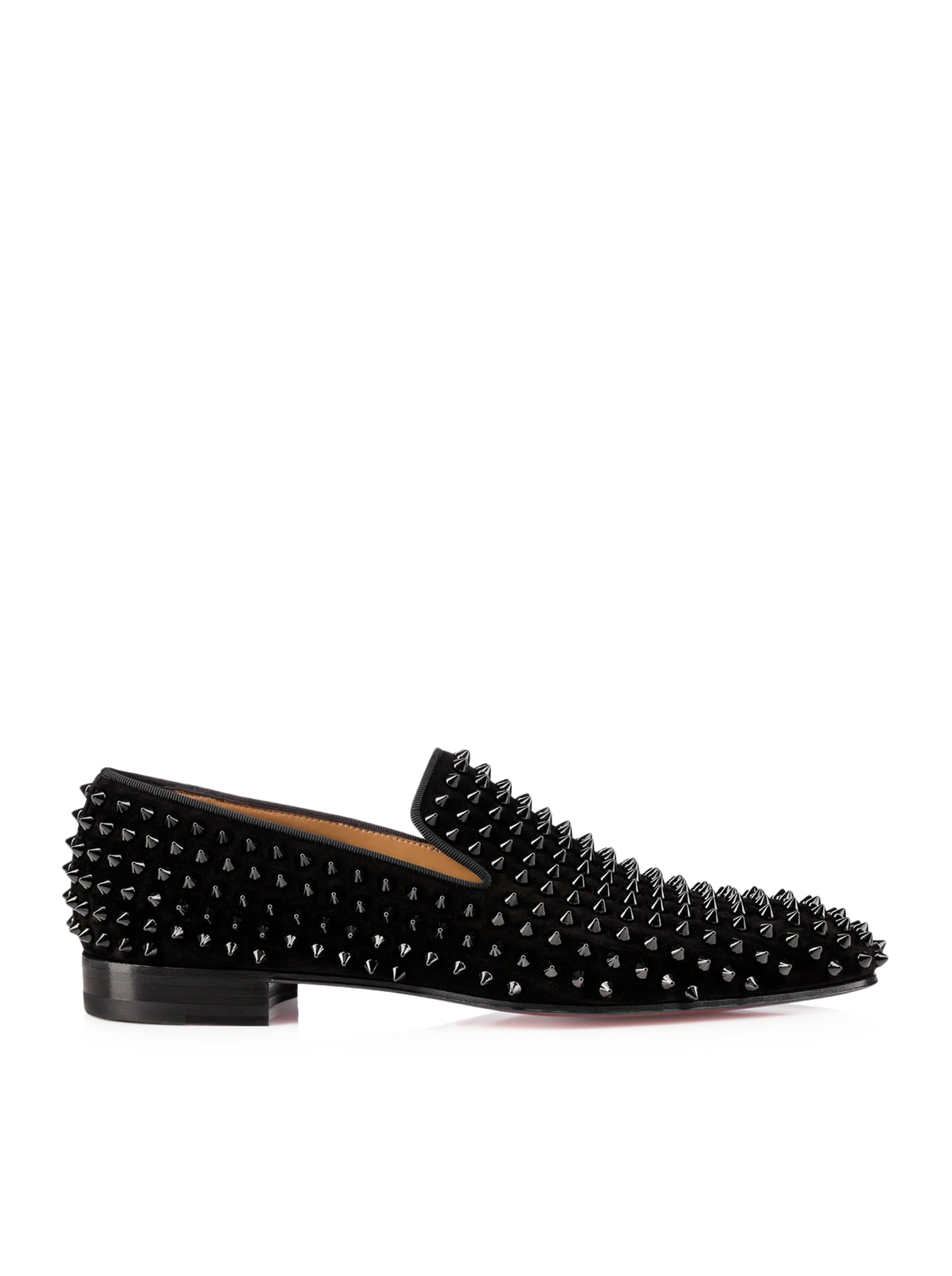 Shop Christian Louboutin Dandelion Loafers In Black