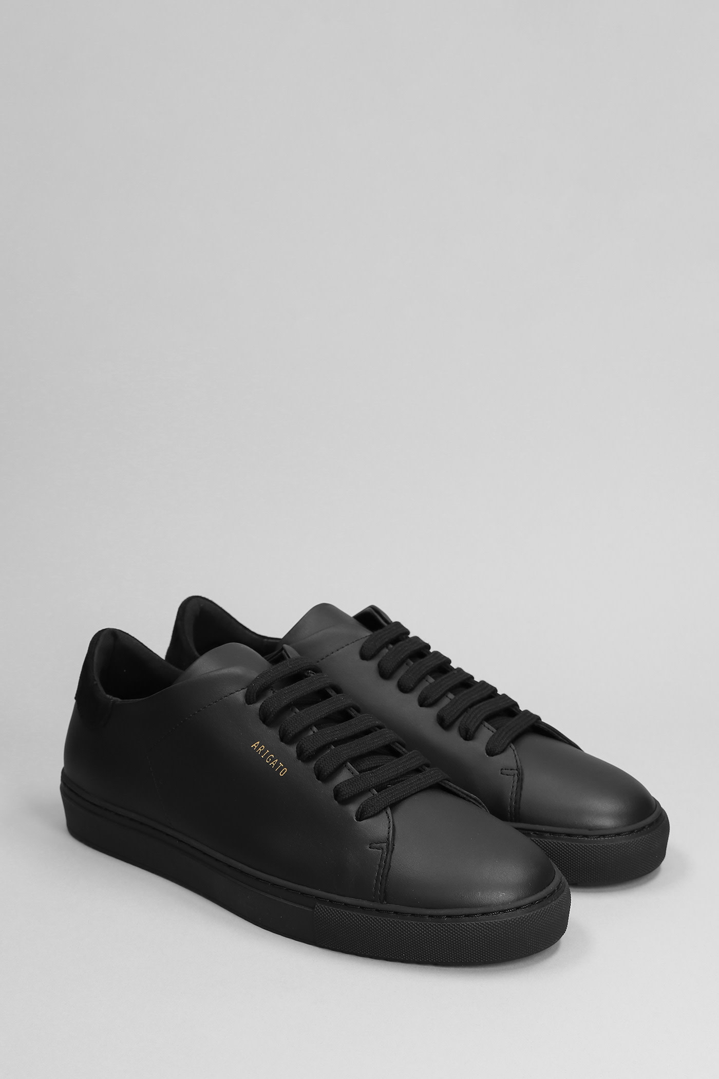 Shop Axel Arigato Clean 90 Sneakers In Black Suede And Leather In Nero Nero