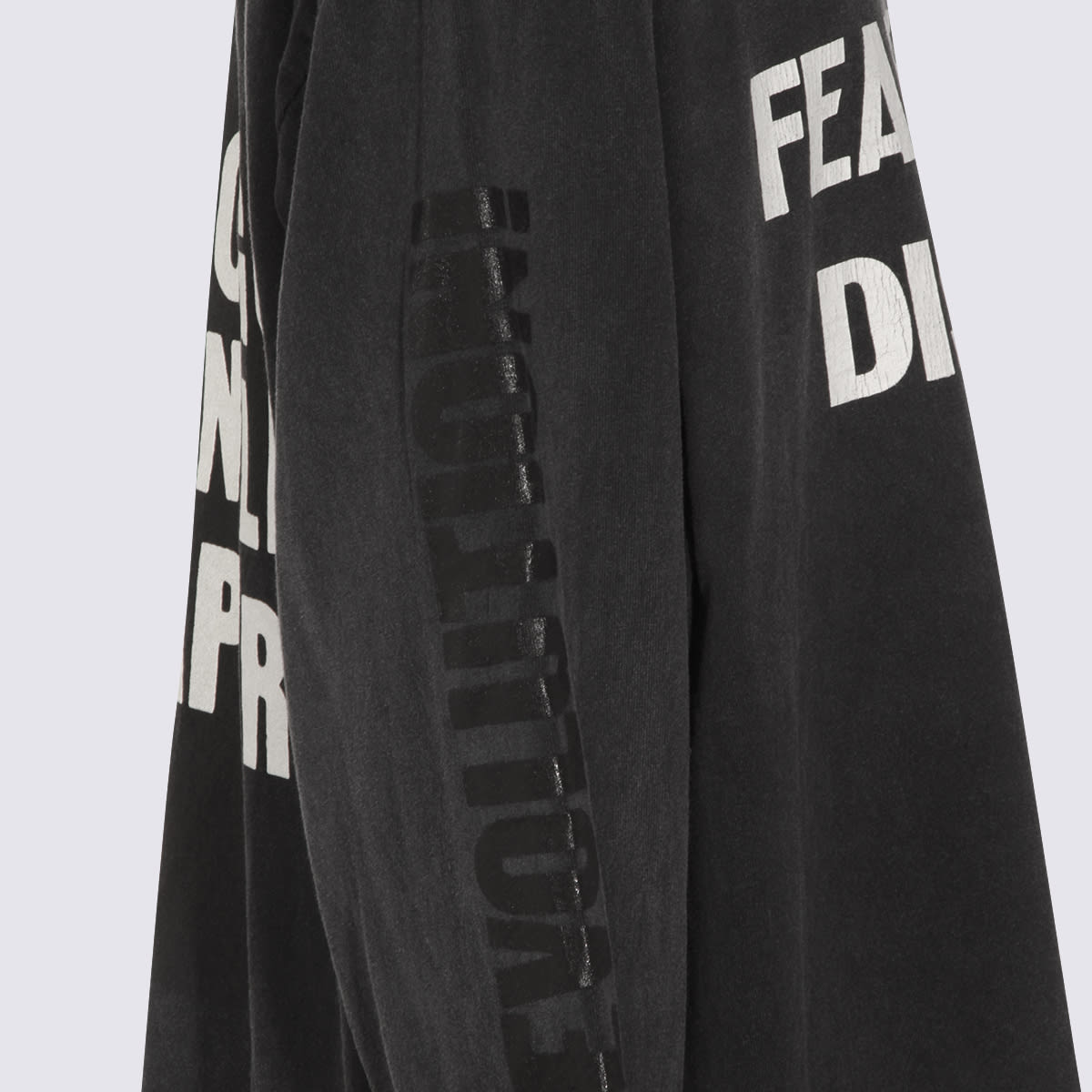 Fear Of God Relaxed Ls Disciple T-shirt In Black