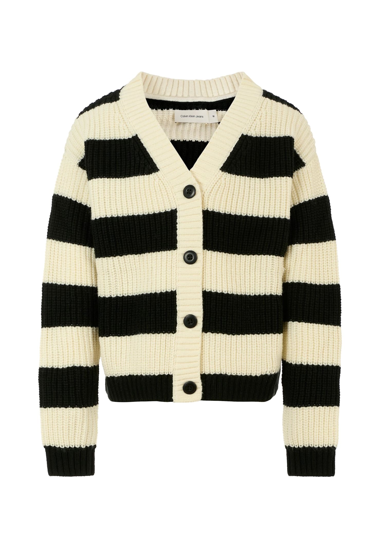 Calvin Klein Multicolor Cardigan For Girl In Multi