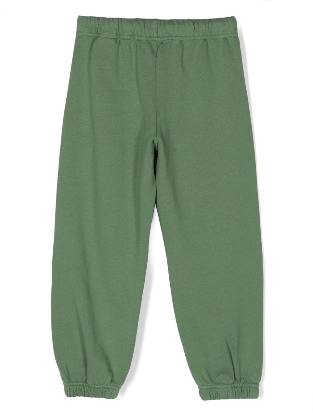 Shop Palm Angels Classic Overlogo Sweat Pants In Green White