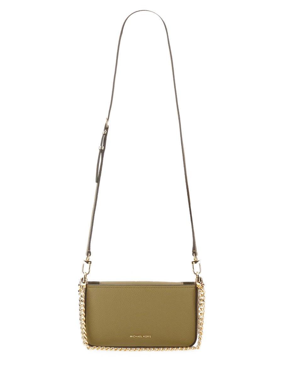 Michael Kors Bryant Clutch Bag In Green