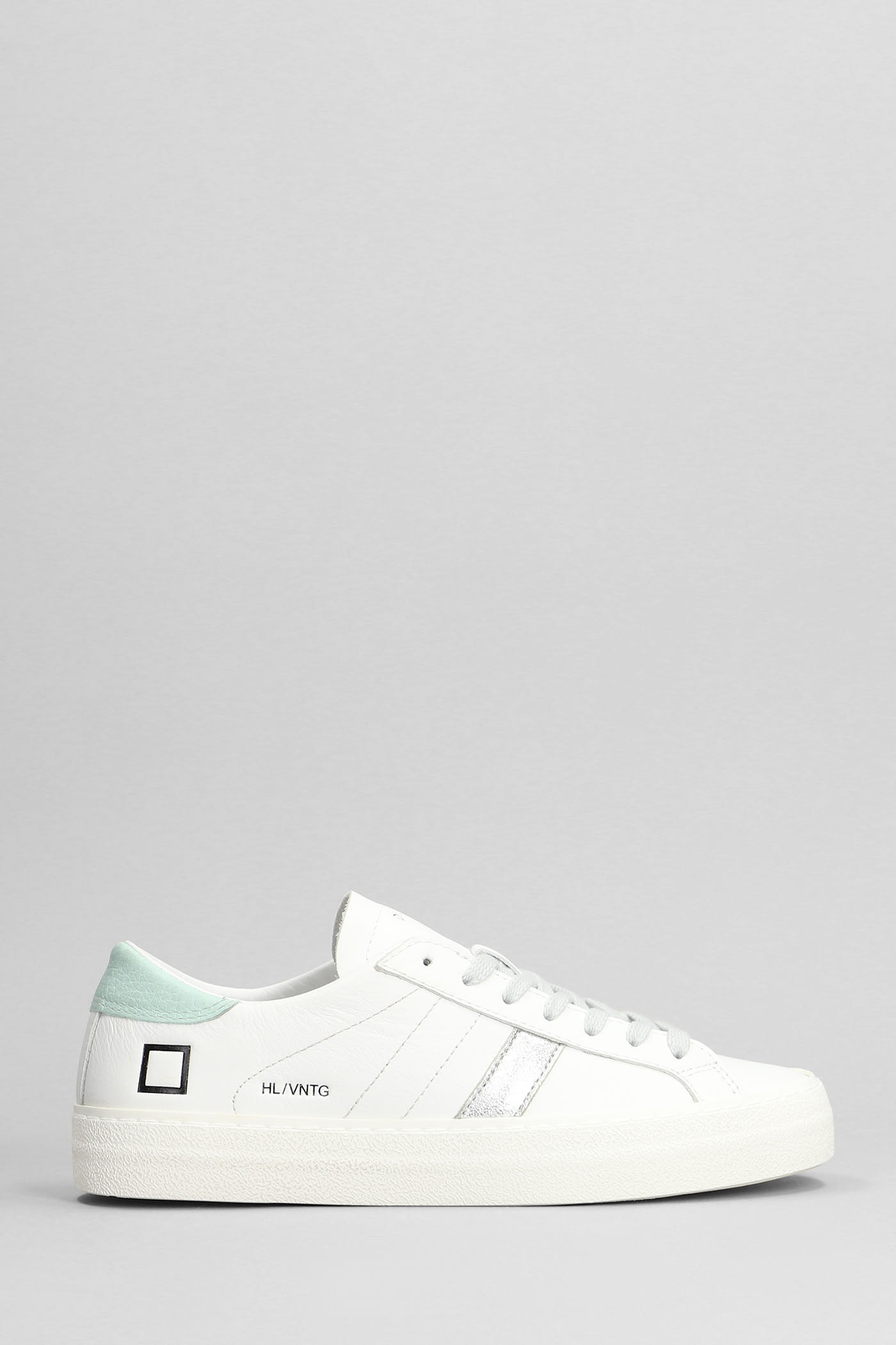 DATE HILL LOW SNEAKERS IN WHITE LEATHER