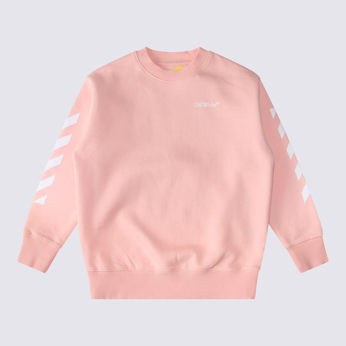 Off-white Kids' Pink Cotton Sweatshirt
