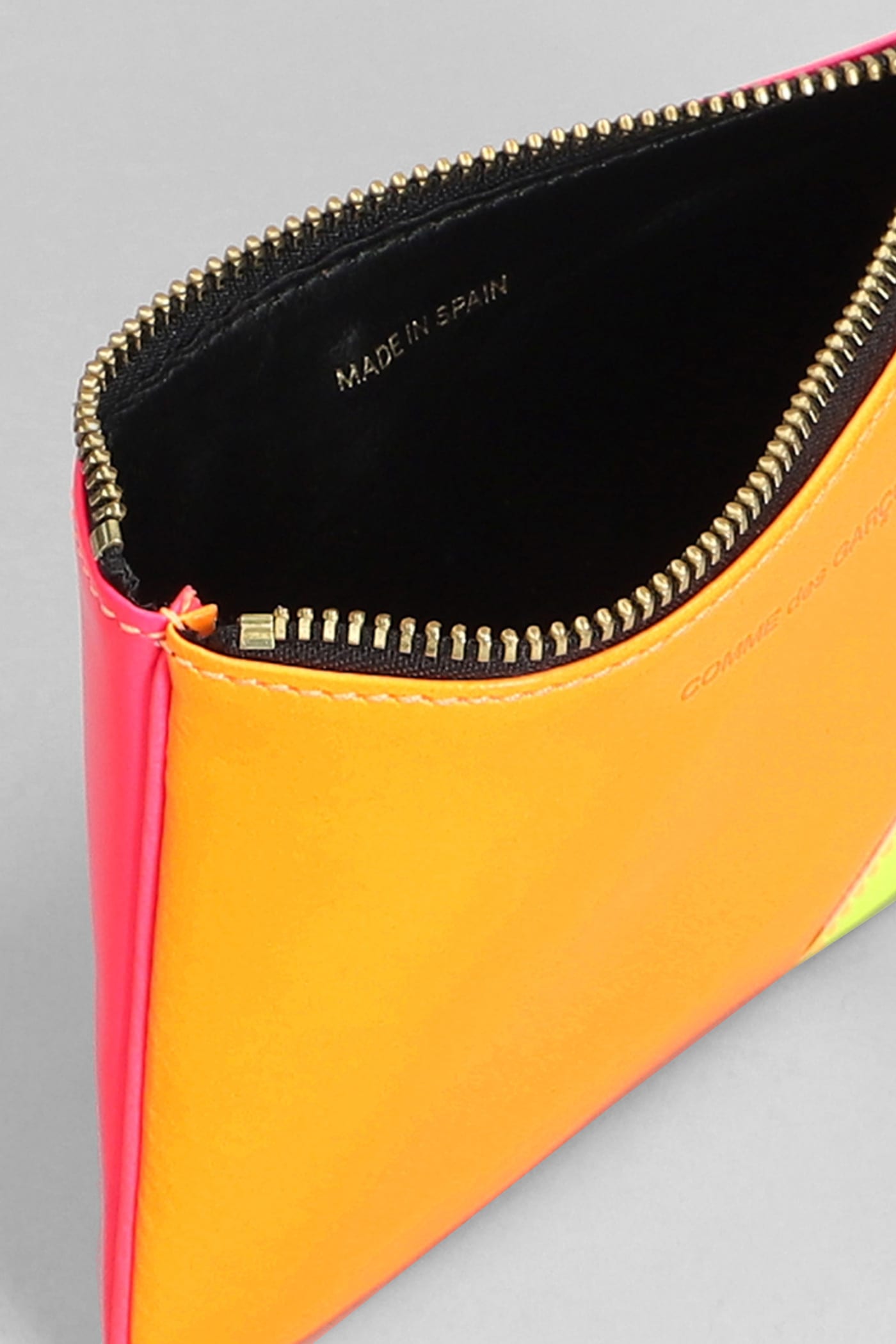 COMME DES GARÇONS WALLET IN MULTICOLOR LEATHER