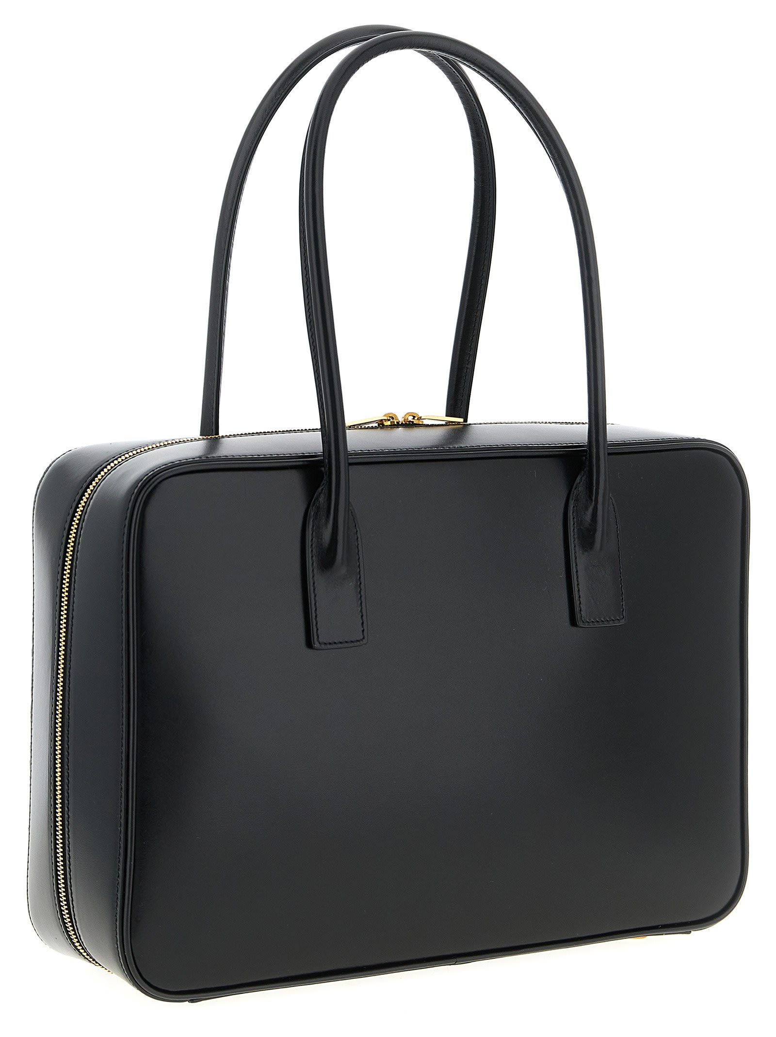 Saint Laurent Sac De Jour In Box Shoulder Bag In Black