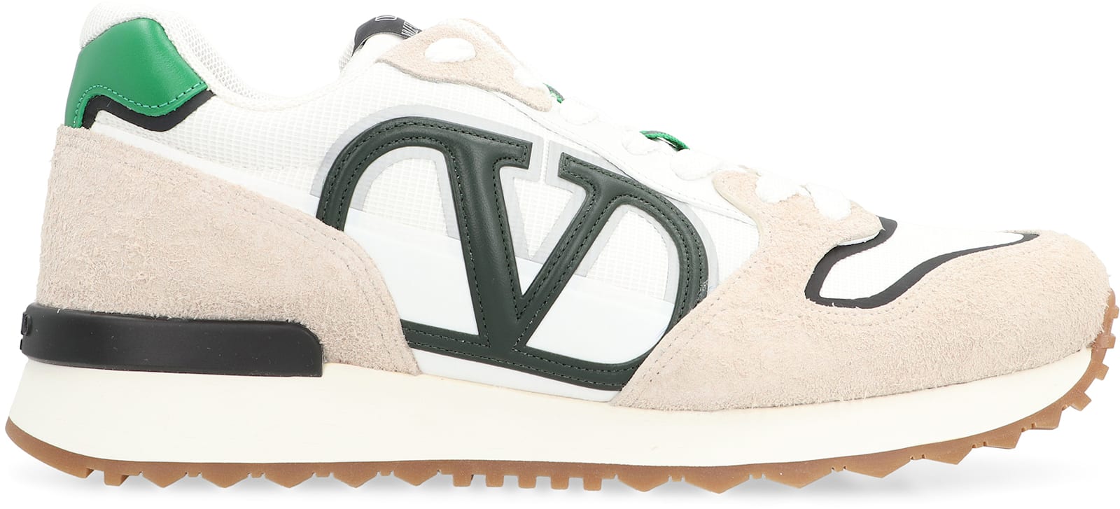 Shop Valentino Garavani - Vlogo Pace Low-top Sneakers In White