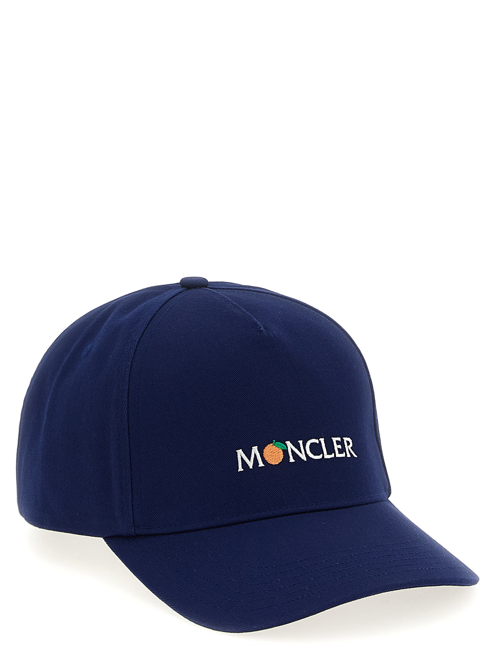 Moncler Genius Moncler X Gilga Farm Designed By Donald Glover Cotton Baseball Hat In Blue