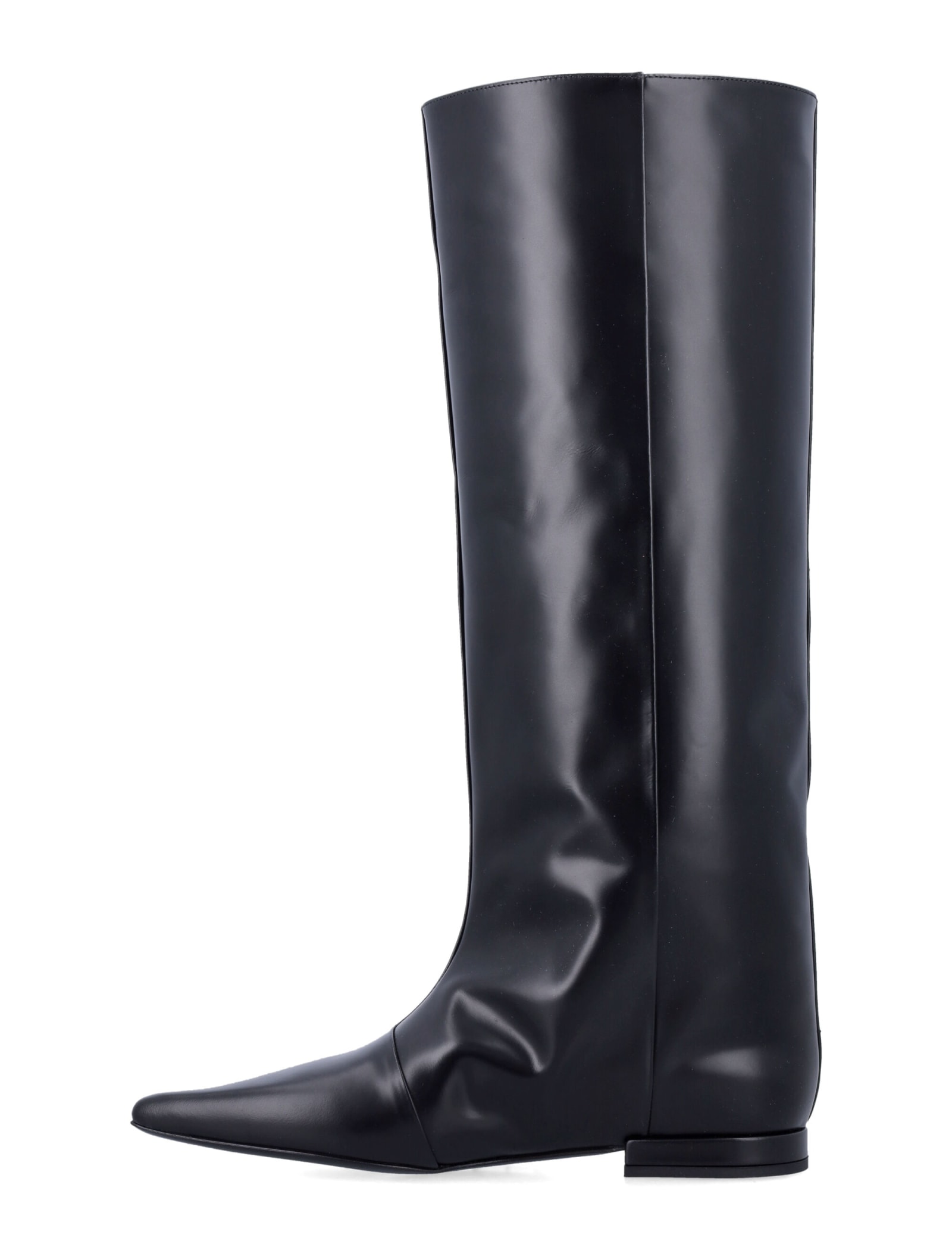 Shop Loulou Studio Lirone Boots In Black