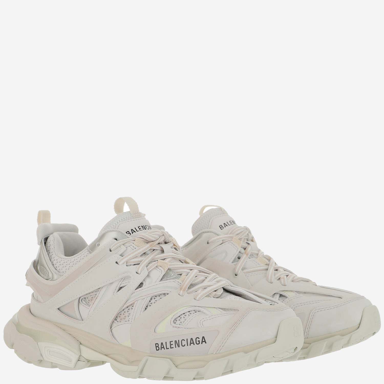 Shop Balenciaga Sneakers Track In White