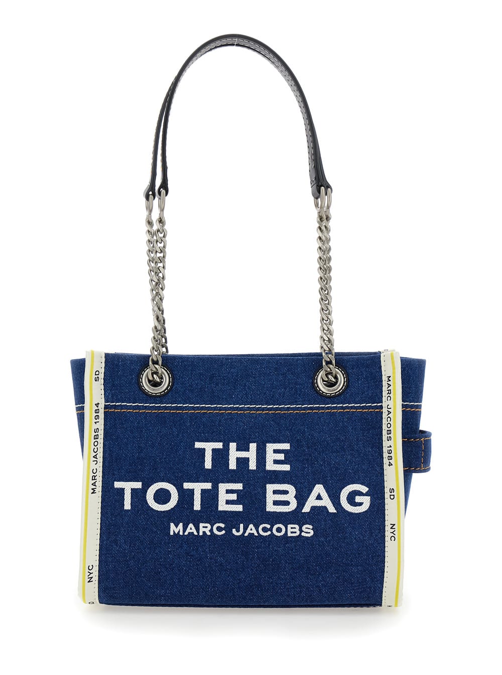 Shop Marc Jacobs The Small Tote In Blu