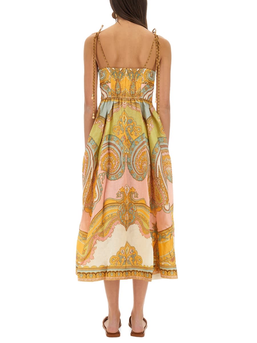 ZIMMERMANN PICNIC MAXINE MIDI DRESS