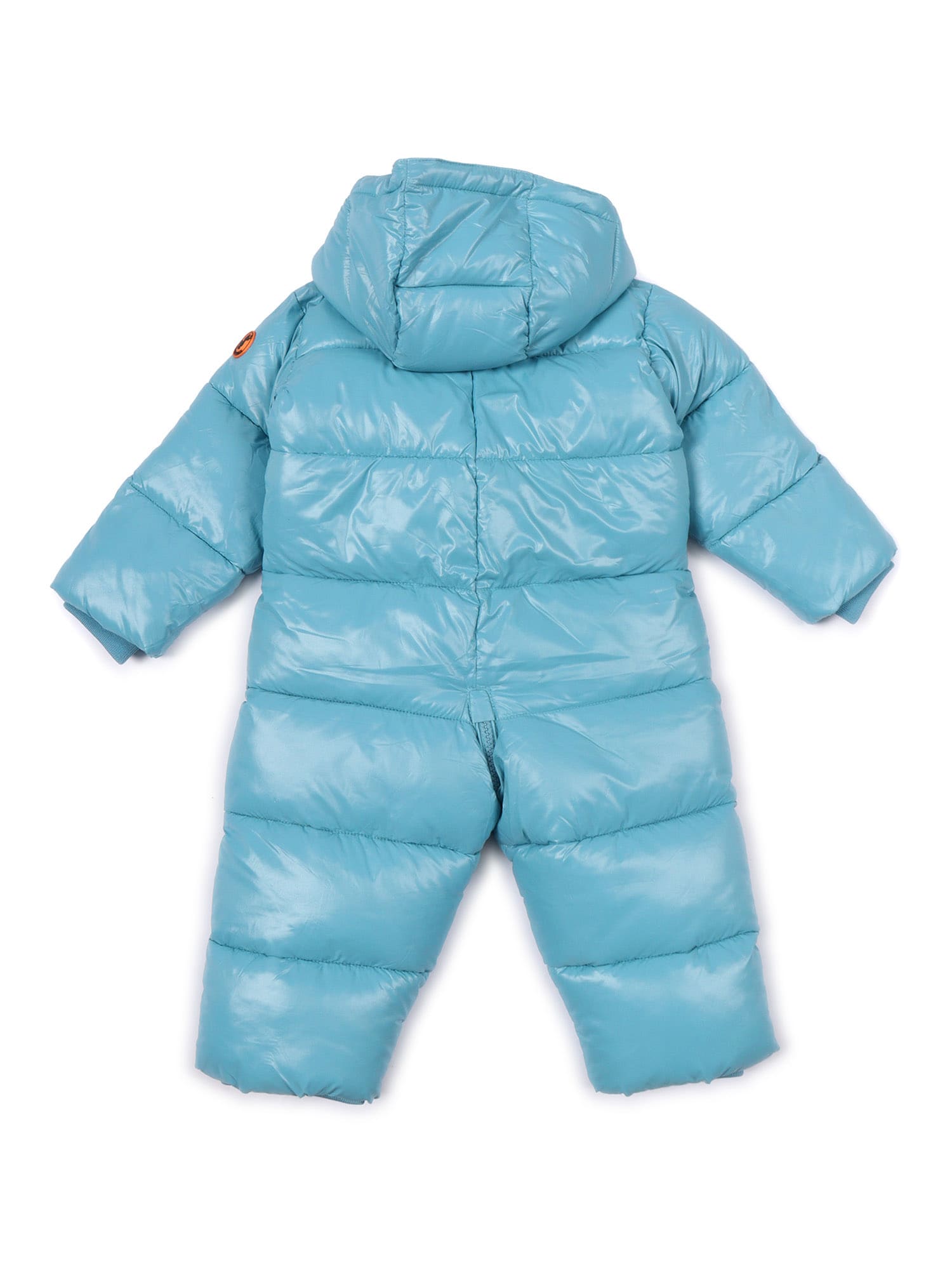 Save The Duck Shell Hooded Suit In Blue