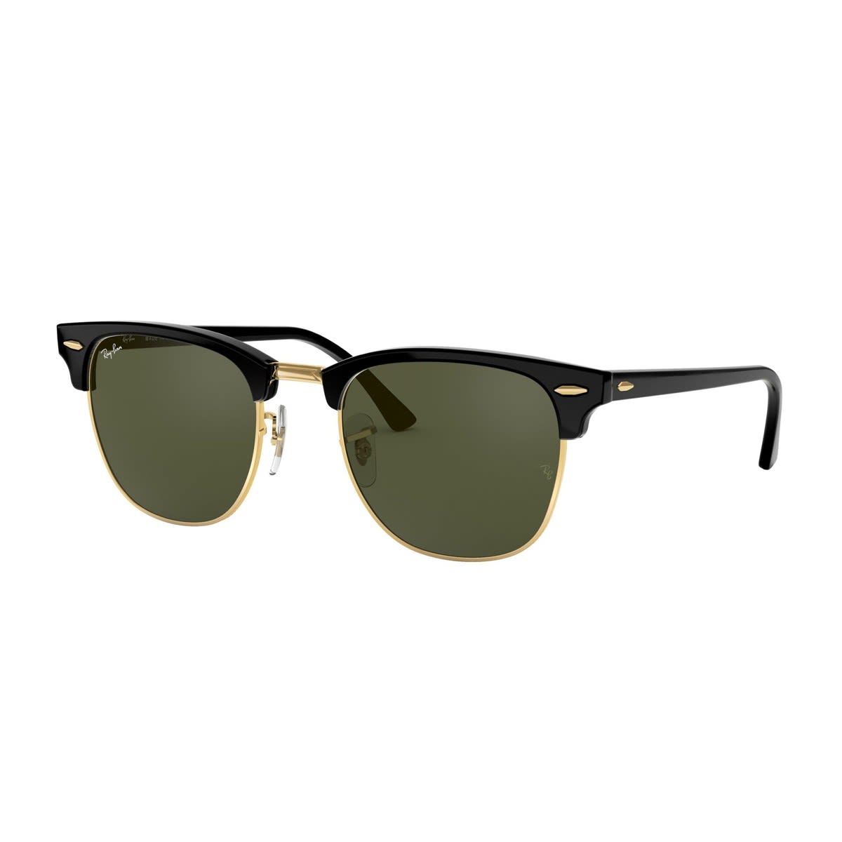 Shop Ray Ban Clubmaster Rb 3016 Sunglasses In Nero