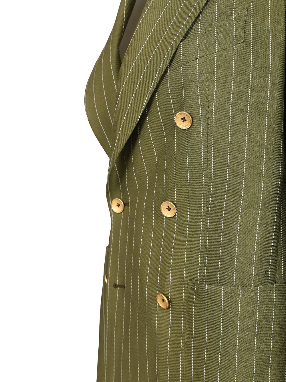 Shop Tagliatore Ecru Montecarlo Jacket In Green