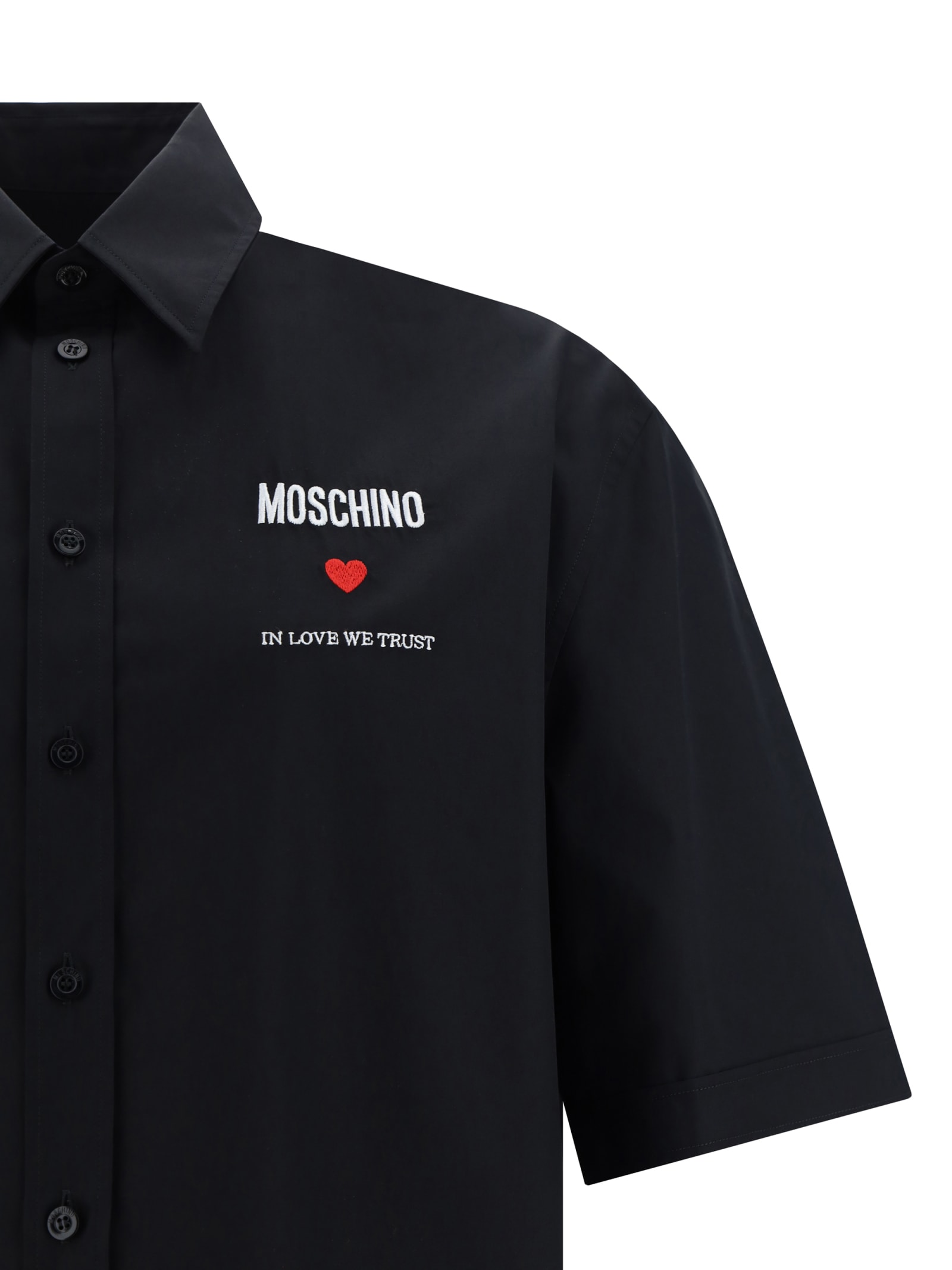 Shop Moschino Shirt In A1555