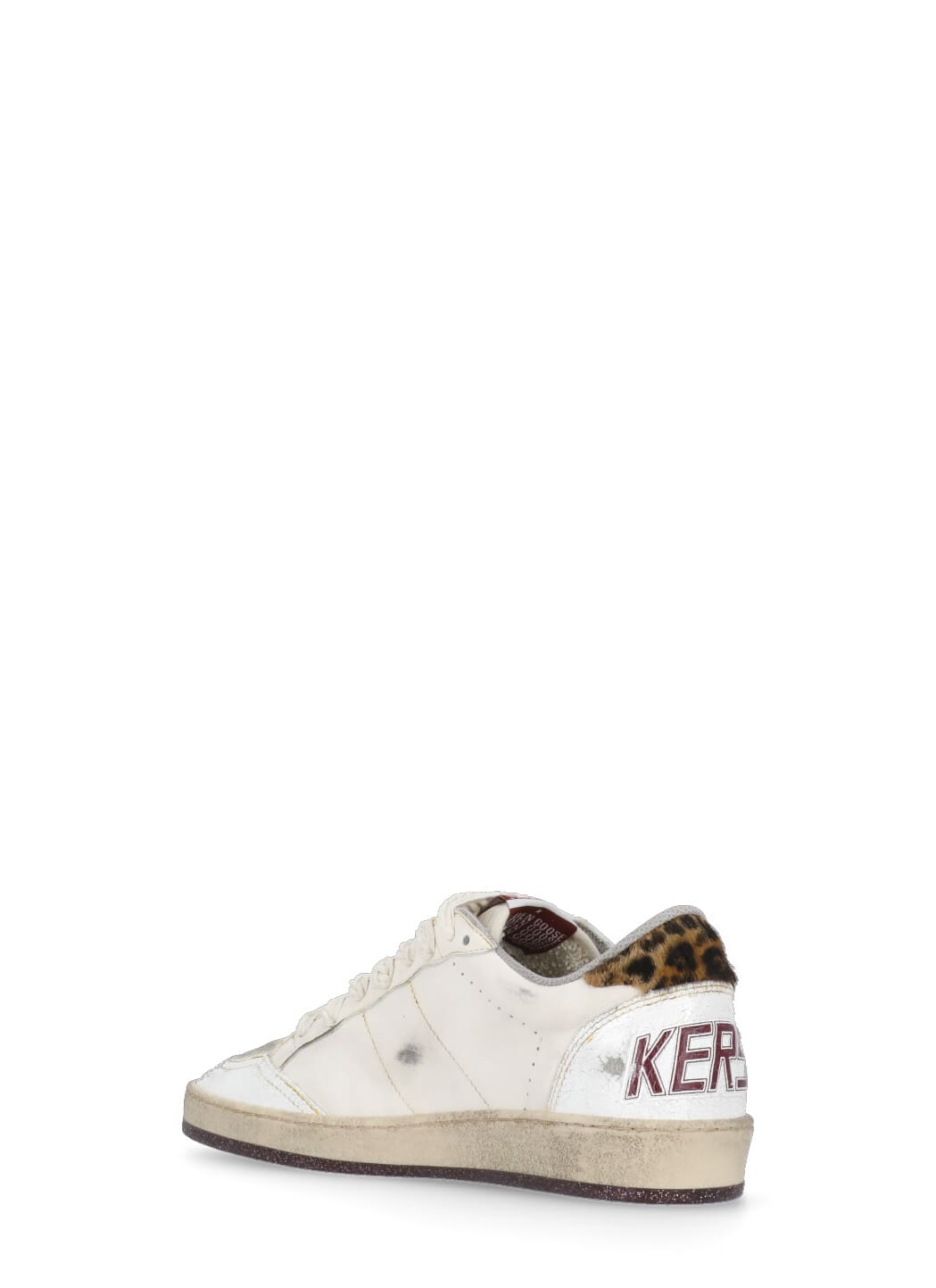 Shop Golden Goose Ball Star Sneakers In Ivory