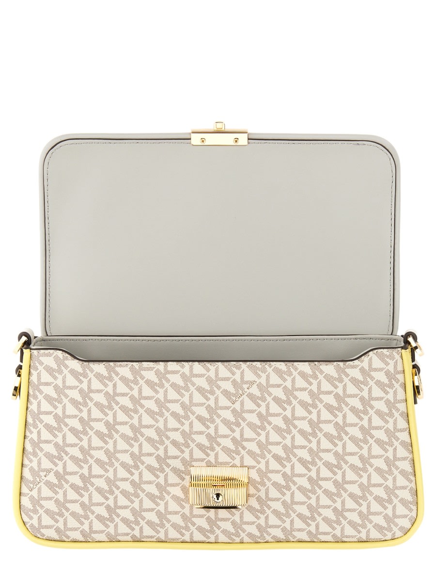 Shop Michael Kors Bag With Logo In Multicolour